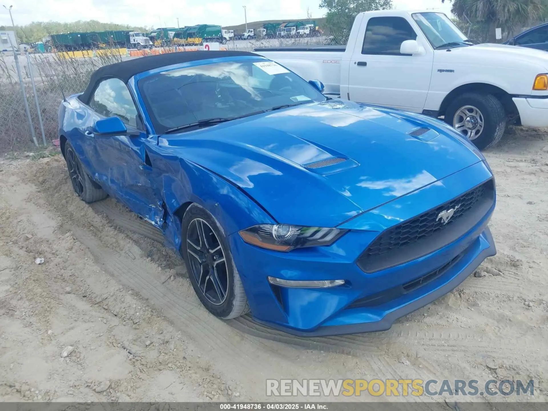 1 fotografías del automóvil dañado 1FATP8UH9L5134364 FORD MUSTANG 2020