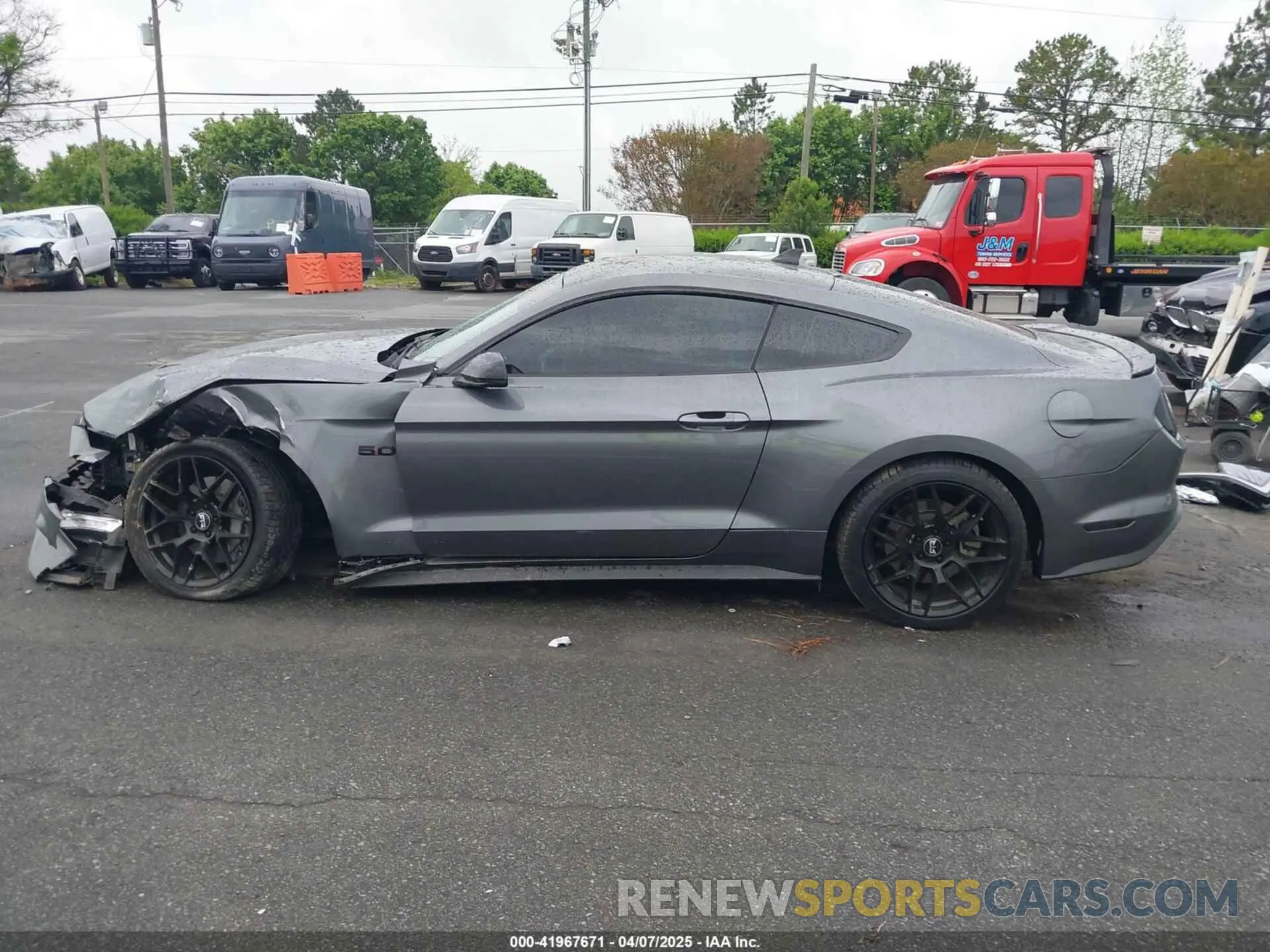 14 fotografías del automóvil dañado 1FA6P8CF0M5105060 FORD MUSTANG 2021