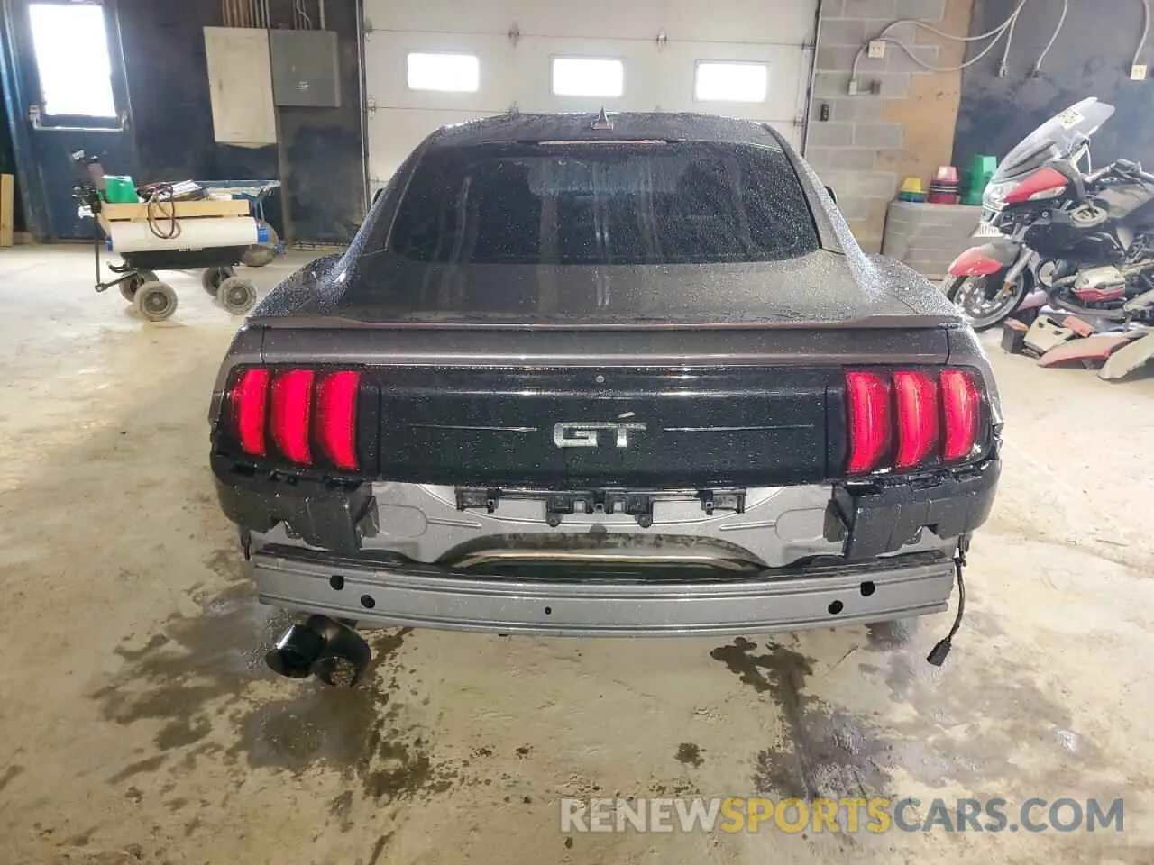 6 fotografías del automóvil dañado 1FA6P8CF1M5119226 FORD MUSTANG 2021