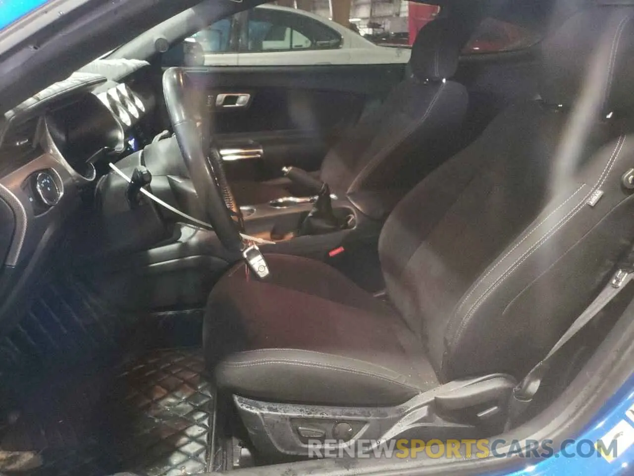 7 fotografías del automóvil dañado 1FA6P8CF1M5125835 FORD MUSTANG 2021