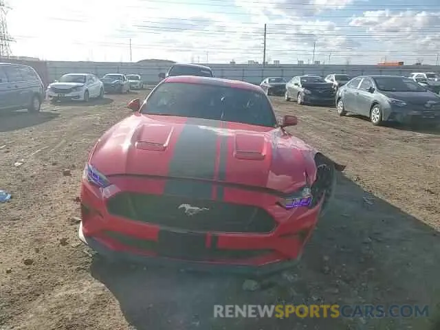 11 fotografías del automóvil dañado 1FA6P8CF1M5128847 FORD MUSTANG 2021