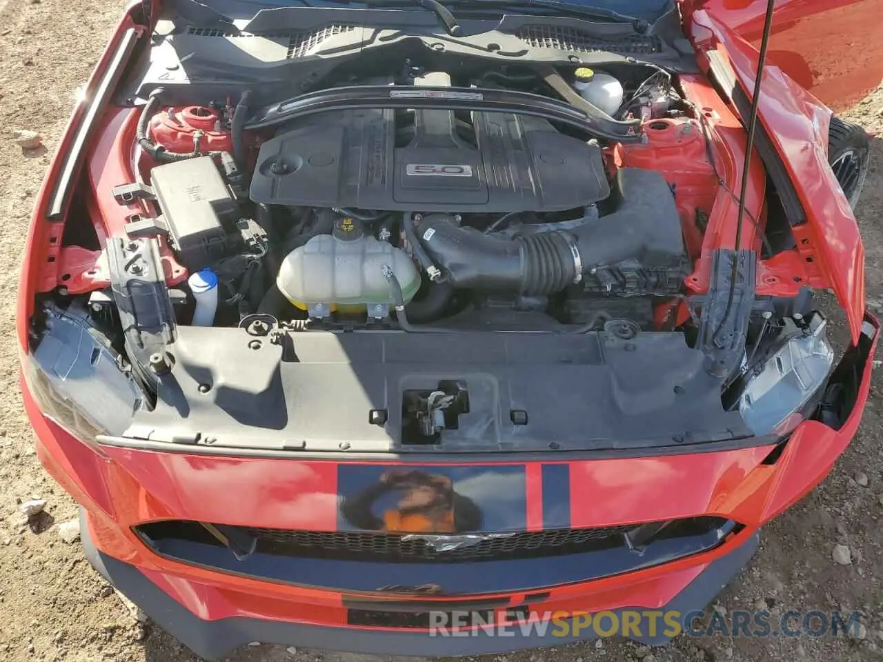 12 fotografías del automóvil dañado 1FA6P8CF1M5128847 FORD MUSTANG 2021