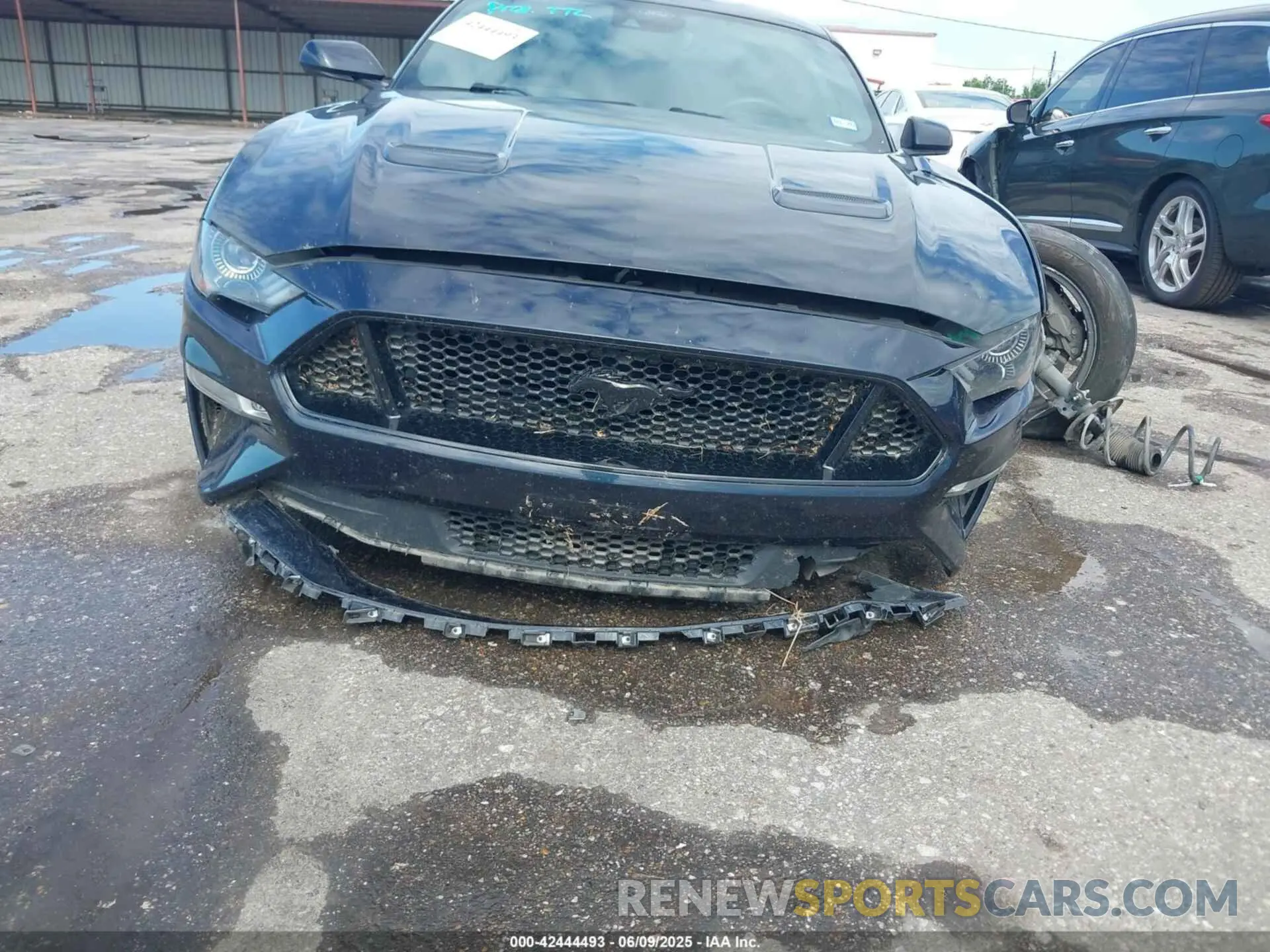 6 fotografías del automóvil dañado 1FA6P8CF1M5148371 FORD MUSTANG 2021