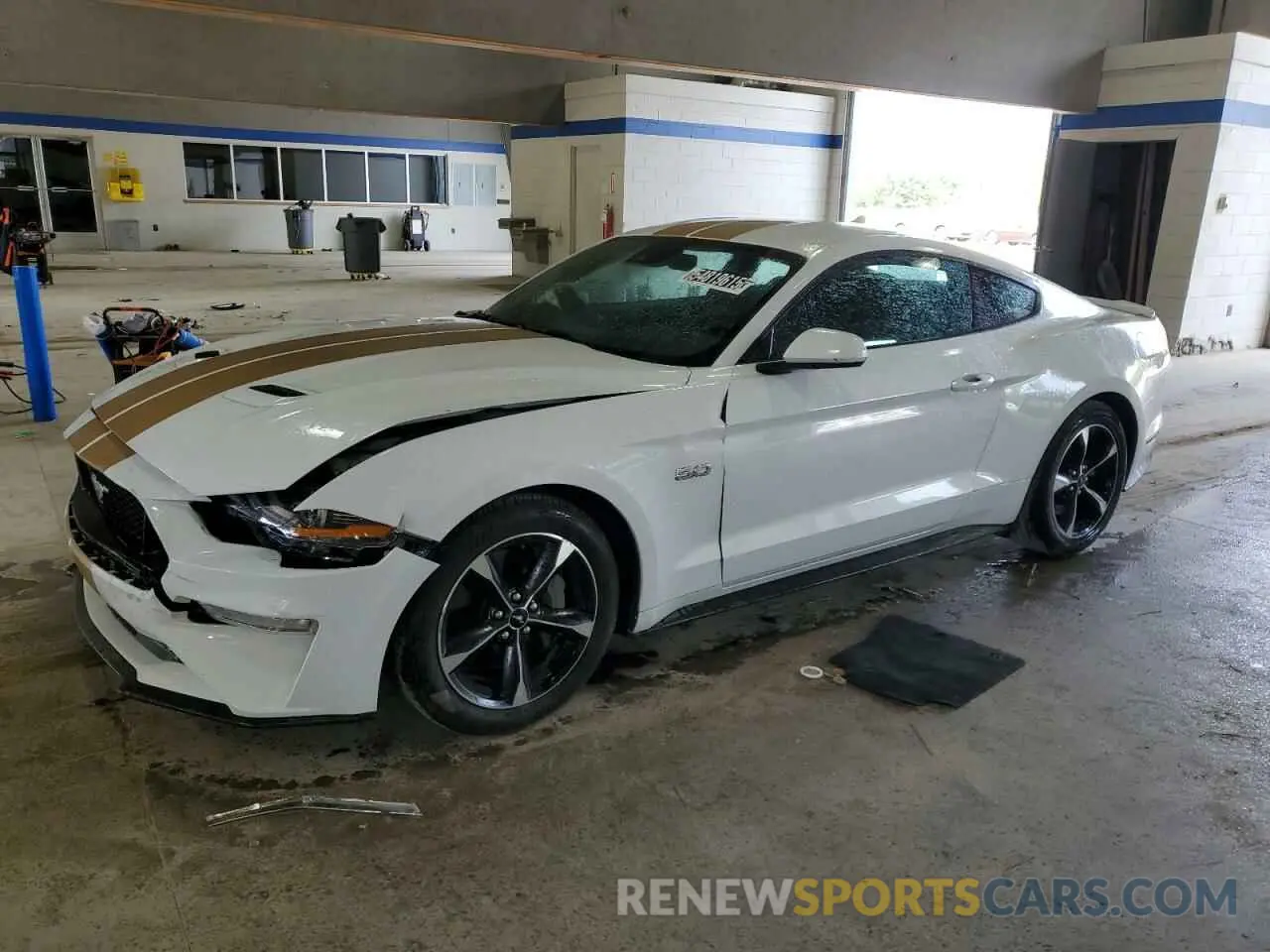 1 fotografías del automóvil dañado 1FA6P8CF2M5134074 FORD MUSTANG 2021
