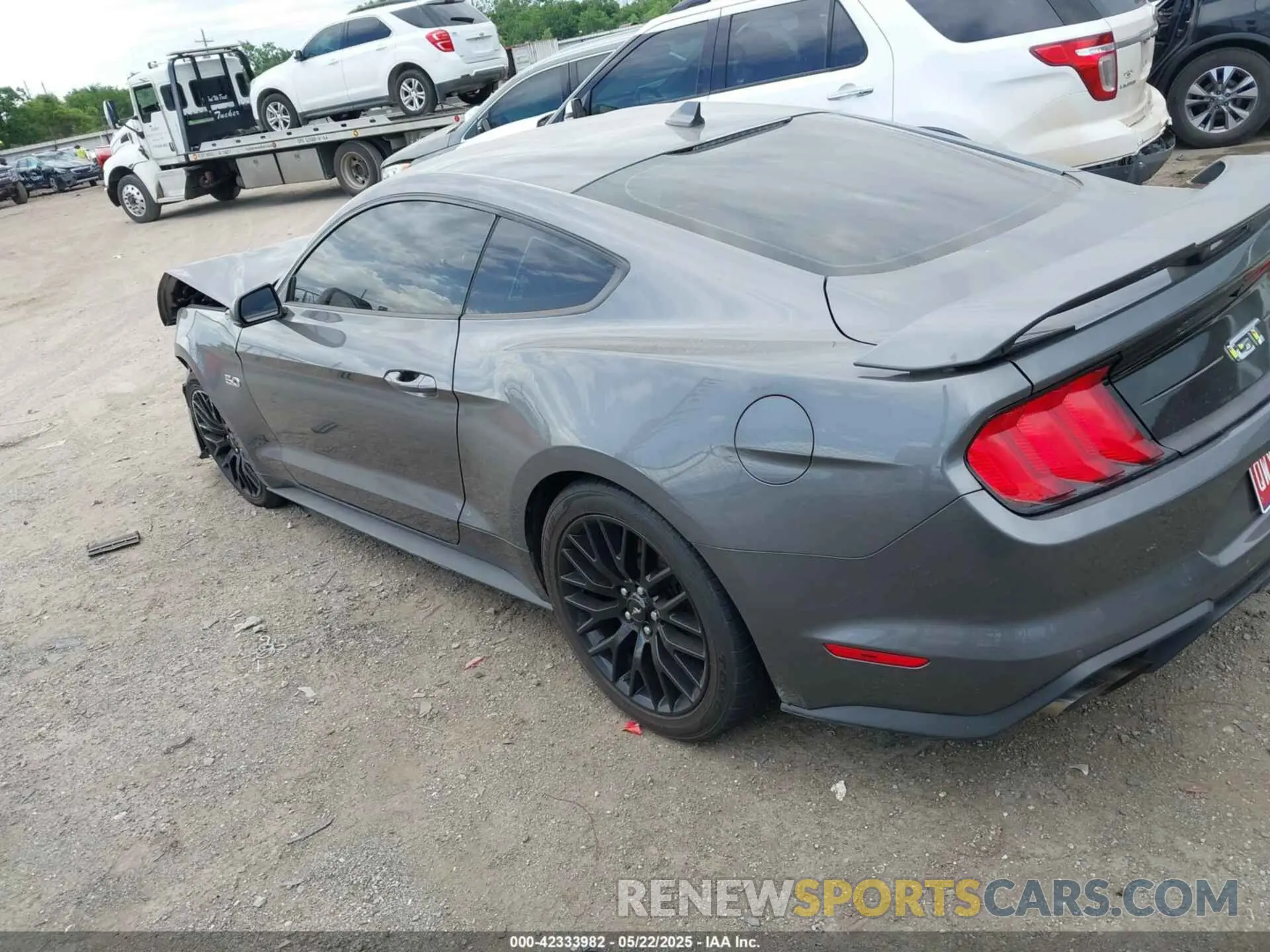 3 fotografías del automóvil dañado 1FA6P8CF3M5112777 FORD MUSTANG 2021