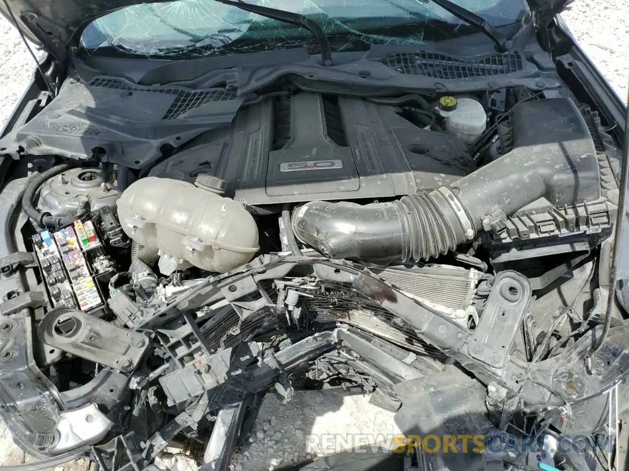 11 fotografías del automóvil dañado 1FA6P8CF3M5116344 FORD MUSTANG 2021