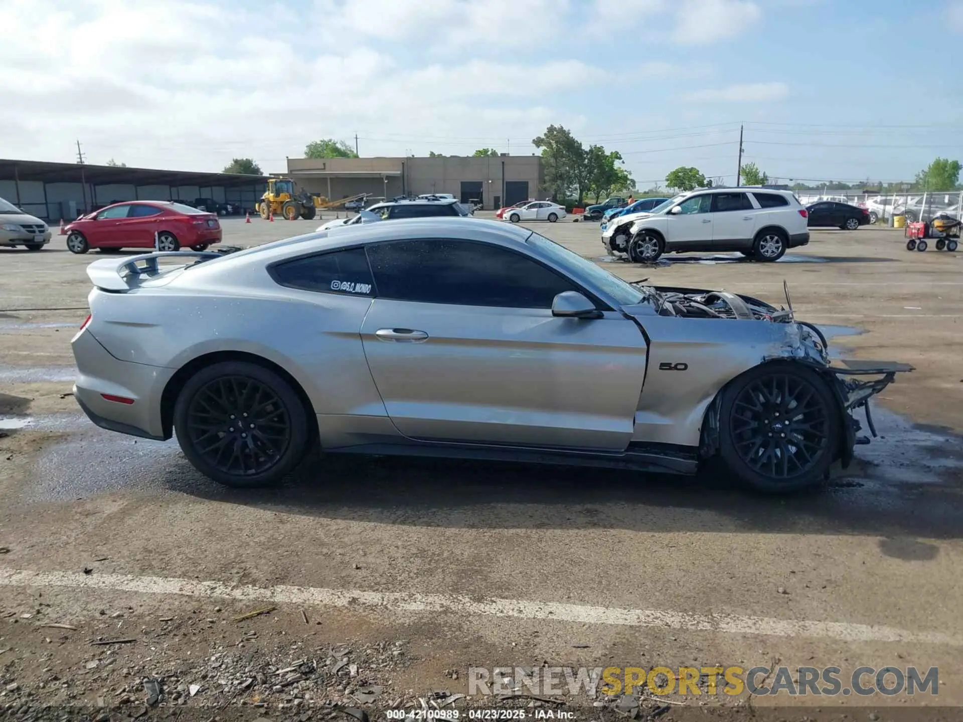 14 fotografías del automóvil dañado 1FA6P8CF3M5117977 FORD MUSTANG 2021