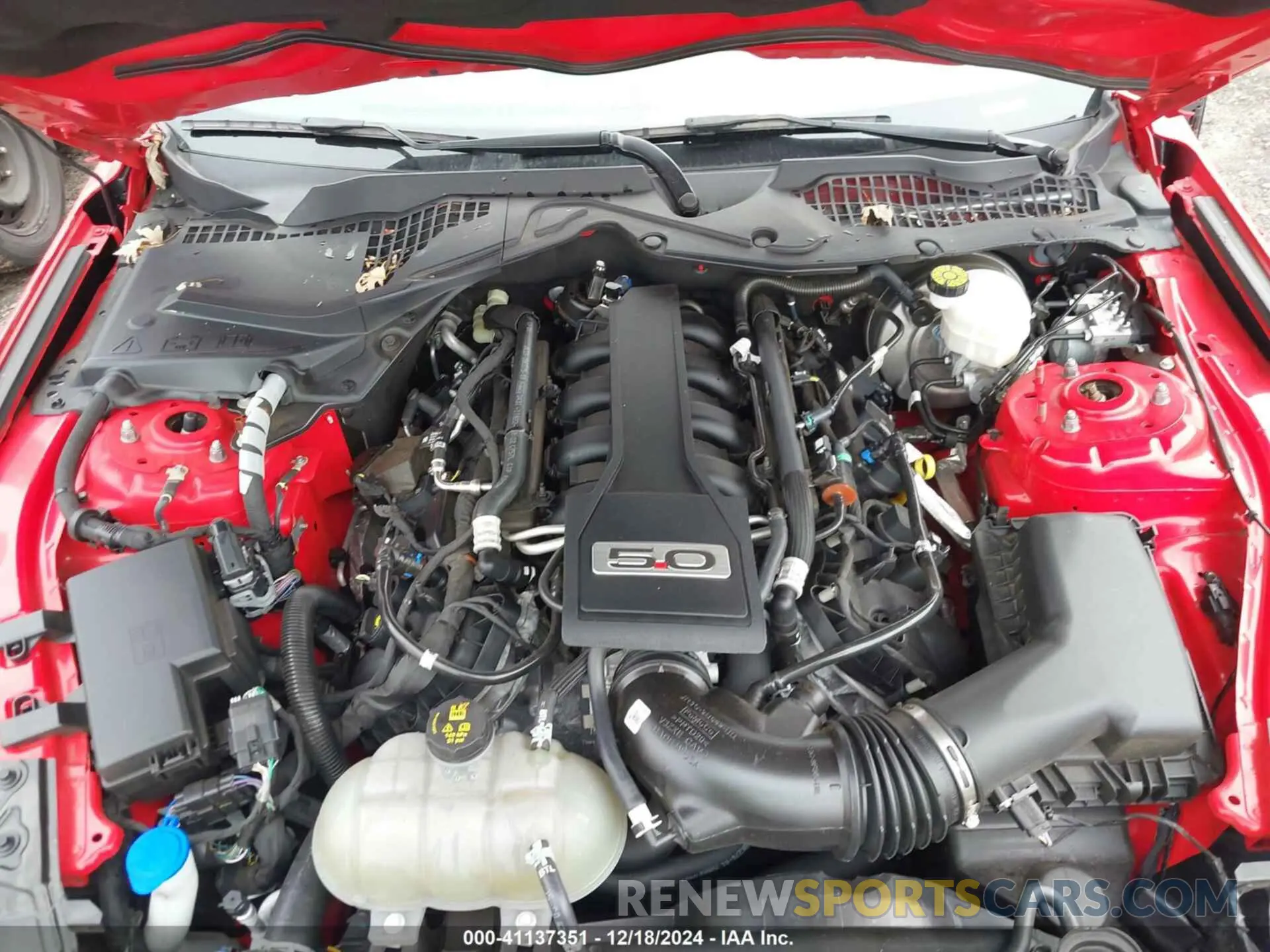 10 fotografías del automóvil dañado 1FA6P8CF4M5119074 FORD MUSTANG 2021