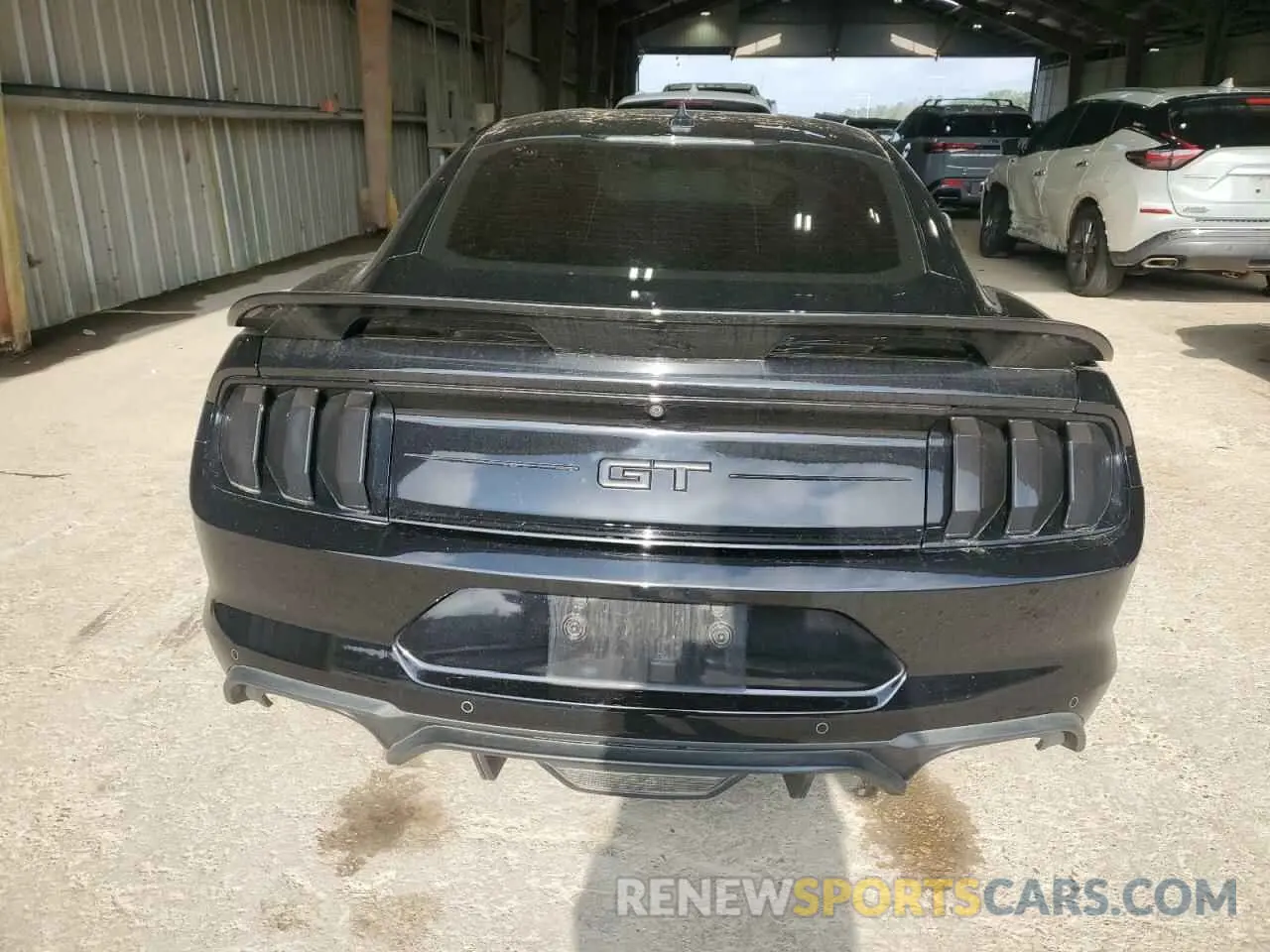 6 fotografías del automóvil dañado 1FA6P8CF4M5141110 FORD MUSTANG 2021