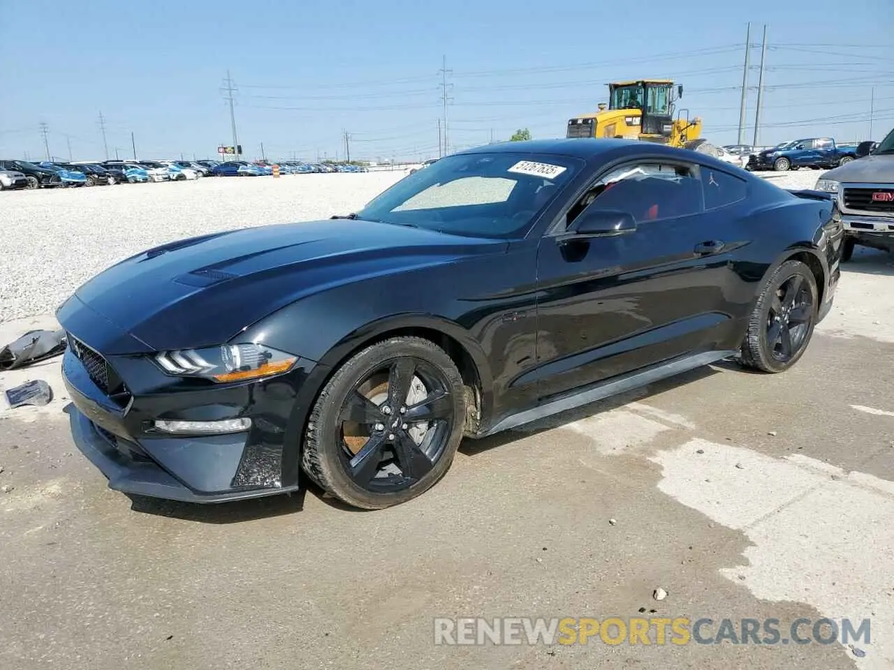 1 fotografías del automóvil dañado 1FA6P8CF4M5147960 FORD MUSTANG 2021