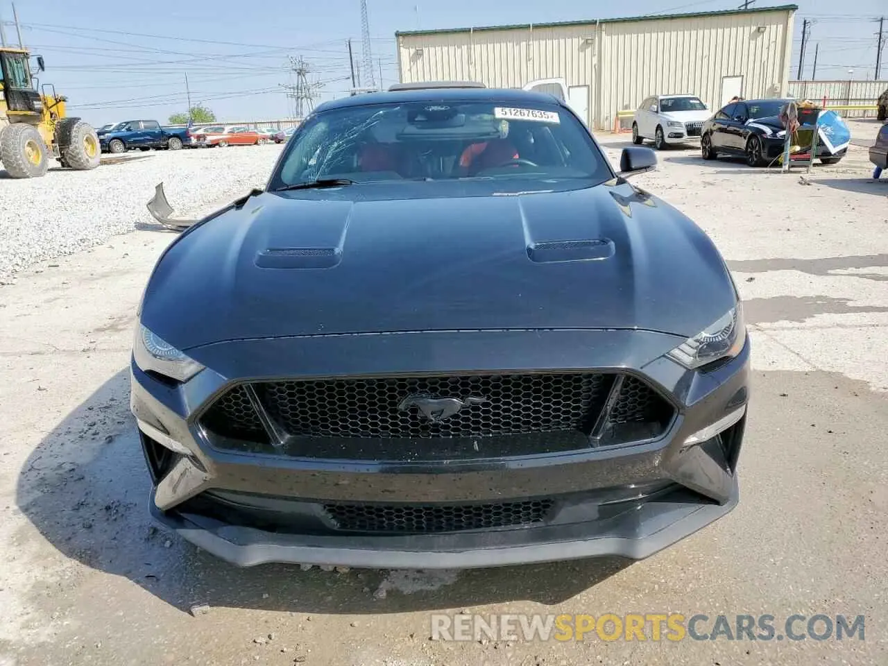 5 fotografías del automóvil dañado 1FA6P8CF4M5147960 FORD MUSTANG 2021