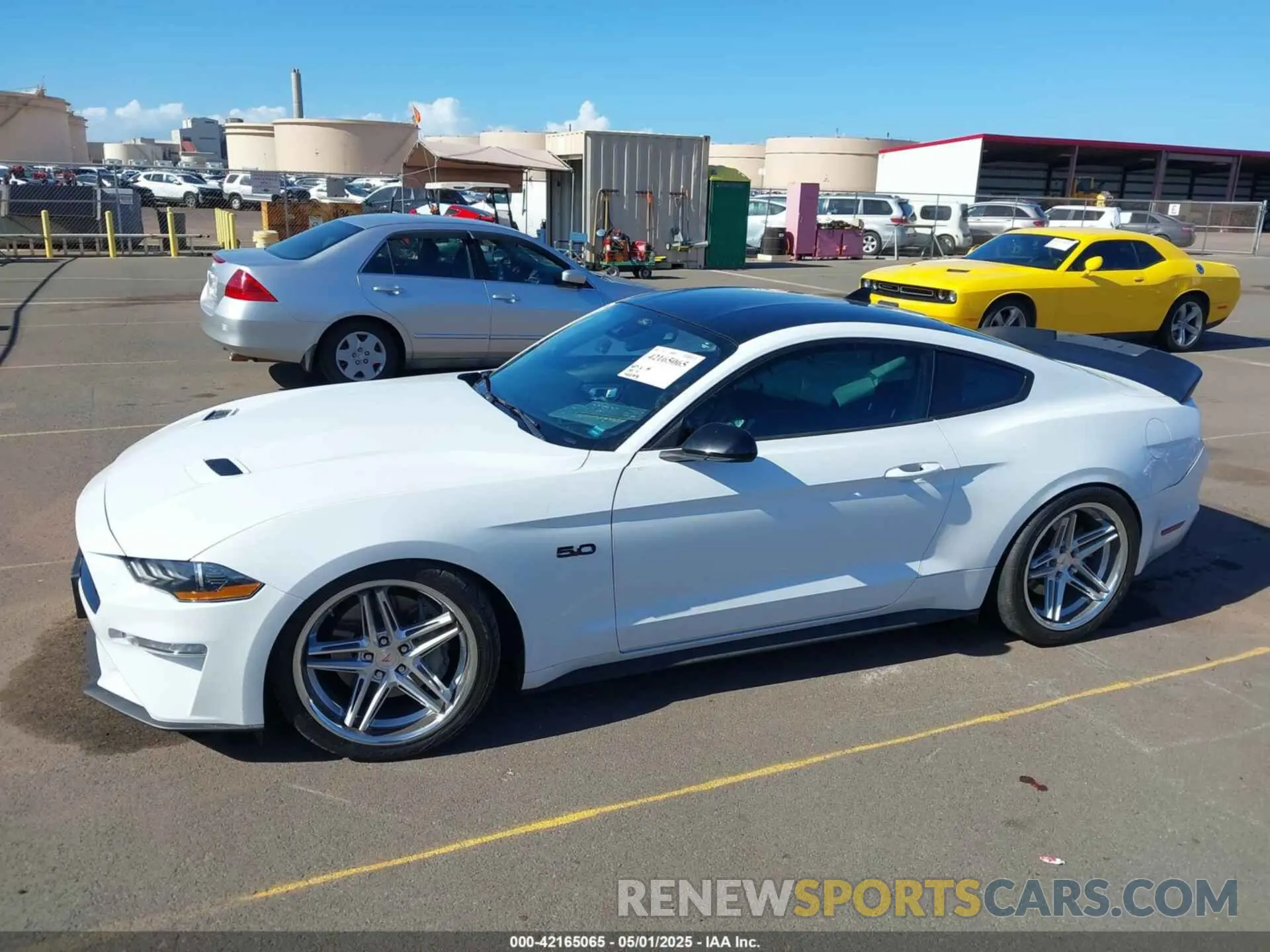 6 fotografías del automóvil dañado 1FA6P8CF5M5142279 FORD MUSTANG 2021
