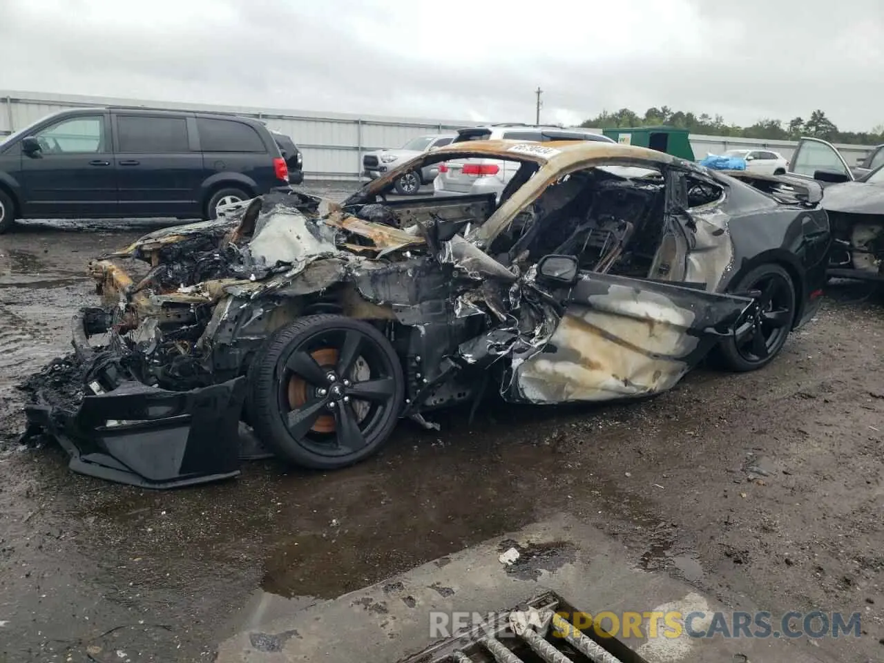 1 fotografías del automóvil dañado 1FA6P8CF5M5153217 FORD MUSTANG 2021