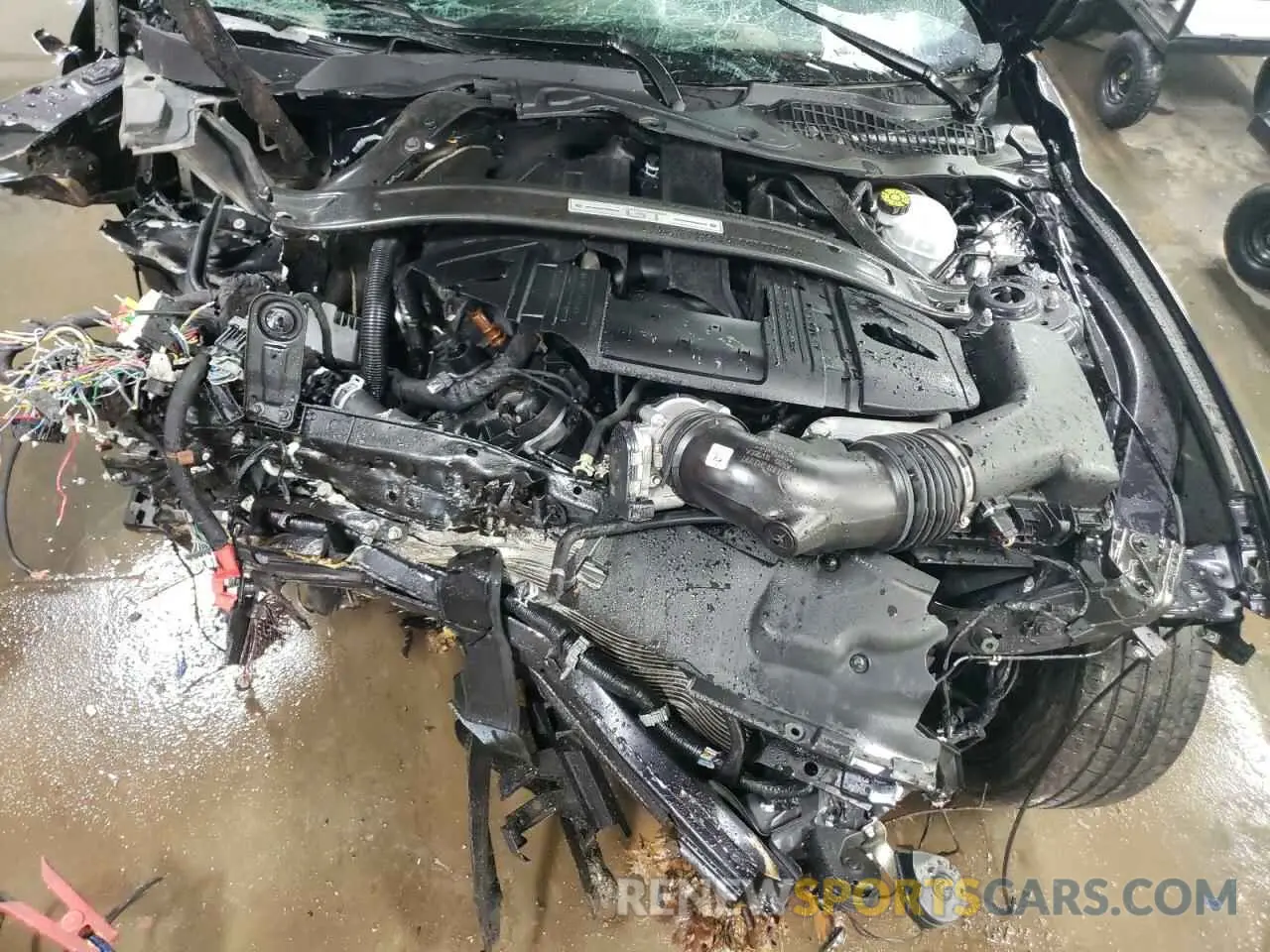 11 fotografías del automóvil dañado 1FA6P8CF6M5121909 FORD MUSTANG 2021
