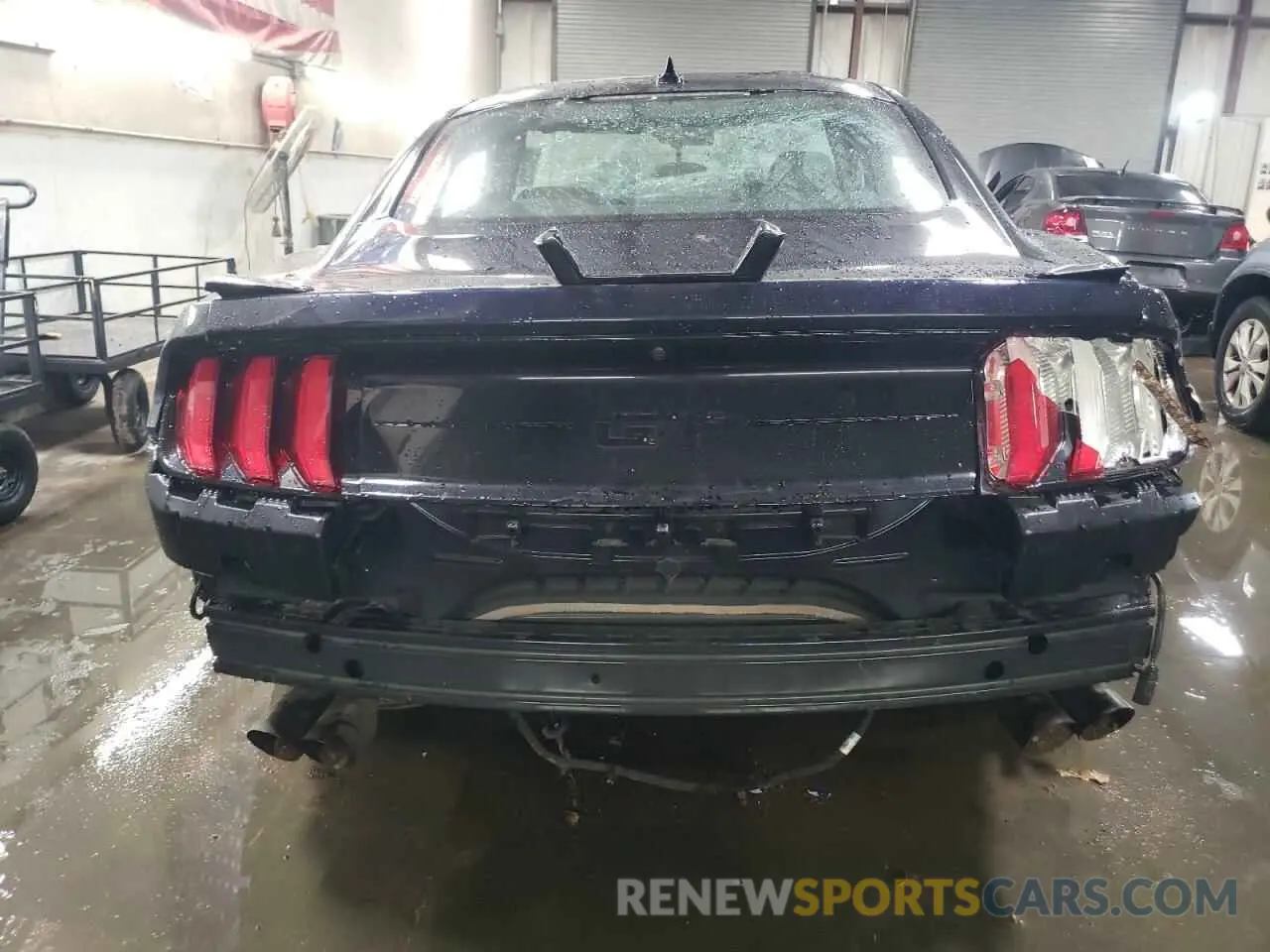 6 fotografías del automóvil dañado 1FA6P8CF6M5121909 FORD MUSTANG 2021
