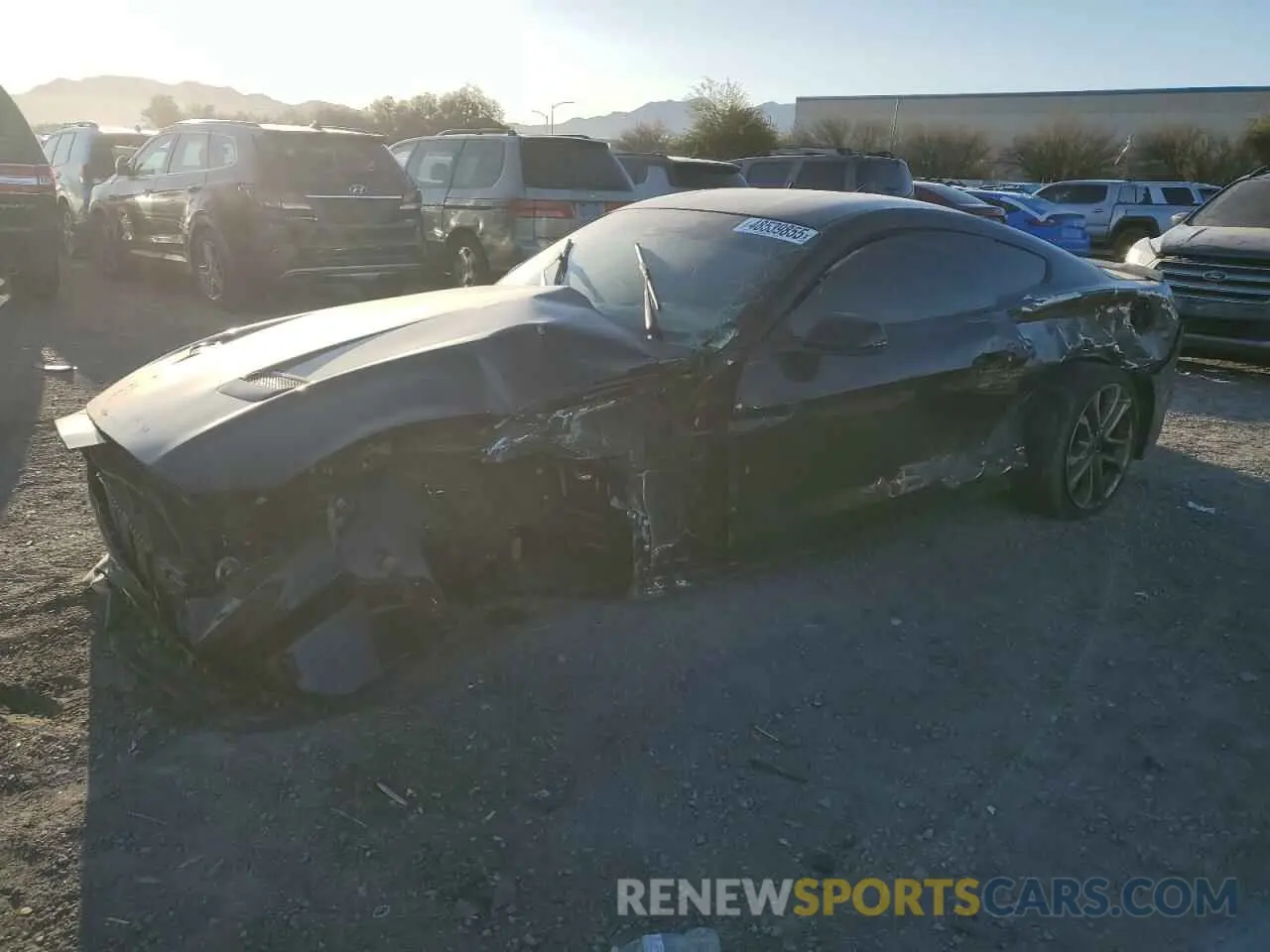 1 fotografías del automóvil dañado 1FA6P8CF6M5156224 FORD MUSTANG 2021