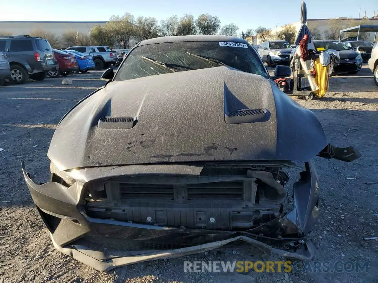 5 fotografías del automóvil dañado 1FA6P8CF6M5156224 FORD MUSTANG 2021