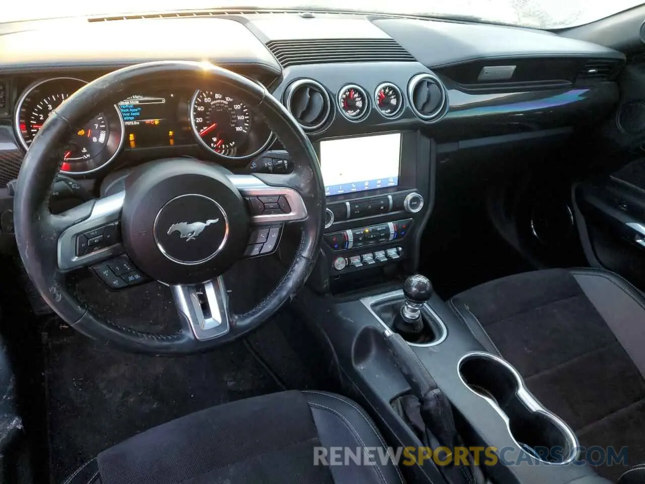 8 fotografías del automóvil dañado 1FA6P8CF8M5120339 FORD MUSTANG 2021
