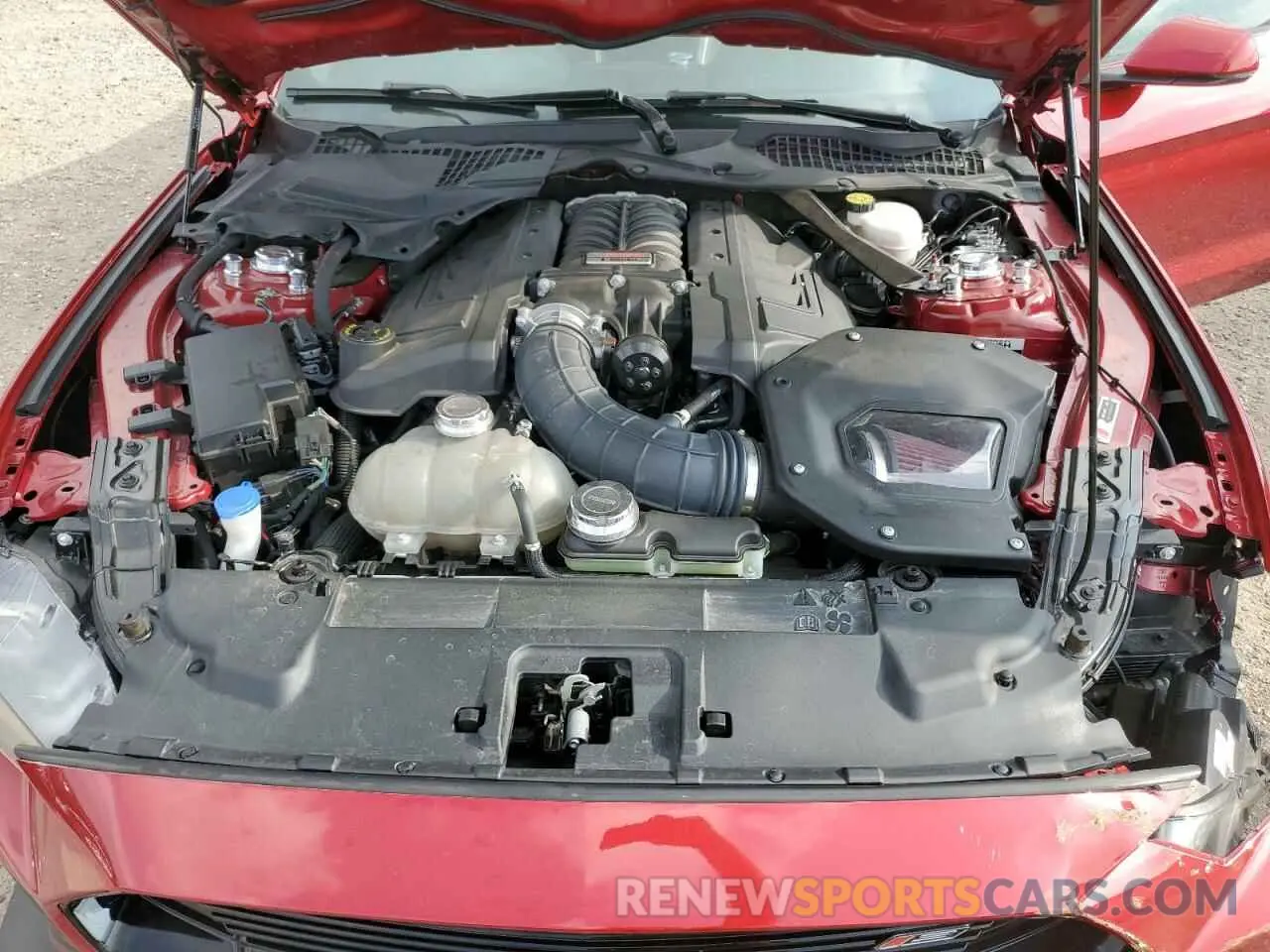 11 fotografías del automóvil dañado 1FA6P8CF8M5145287 FORD MUSTANG 2021