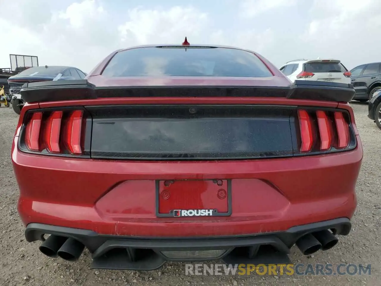 6 fotografías del automóvil dañado 1FA6P8CF8M5145287 FORD MUSTANG 2021