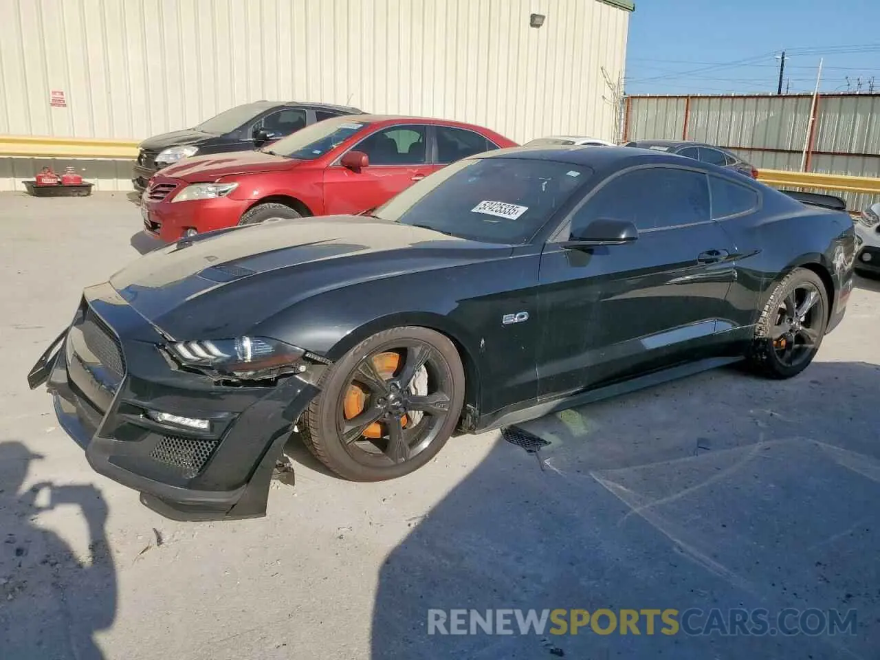 1 fotografías del automóvil dañado 1FA6P8CFXM5132329 FORD MUSTANG 2021