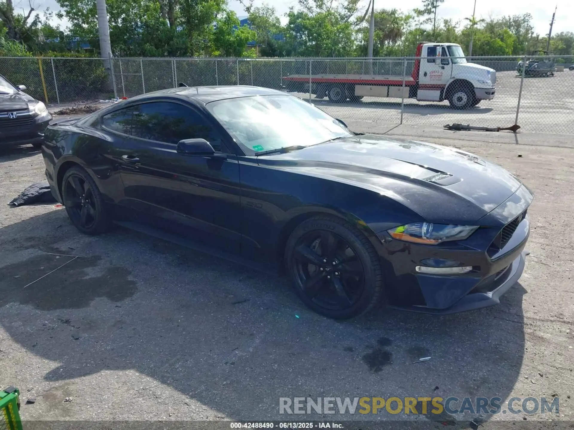 1 fotografías del automóvil dañado 1FA6P8CFXM5147543 FORD MUSTANG 2021