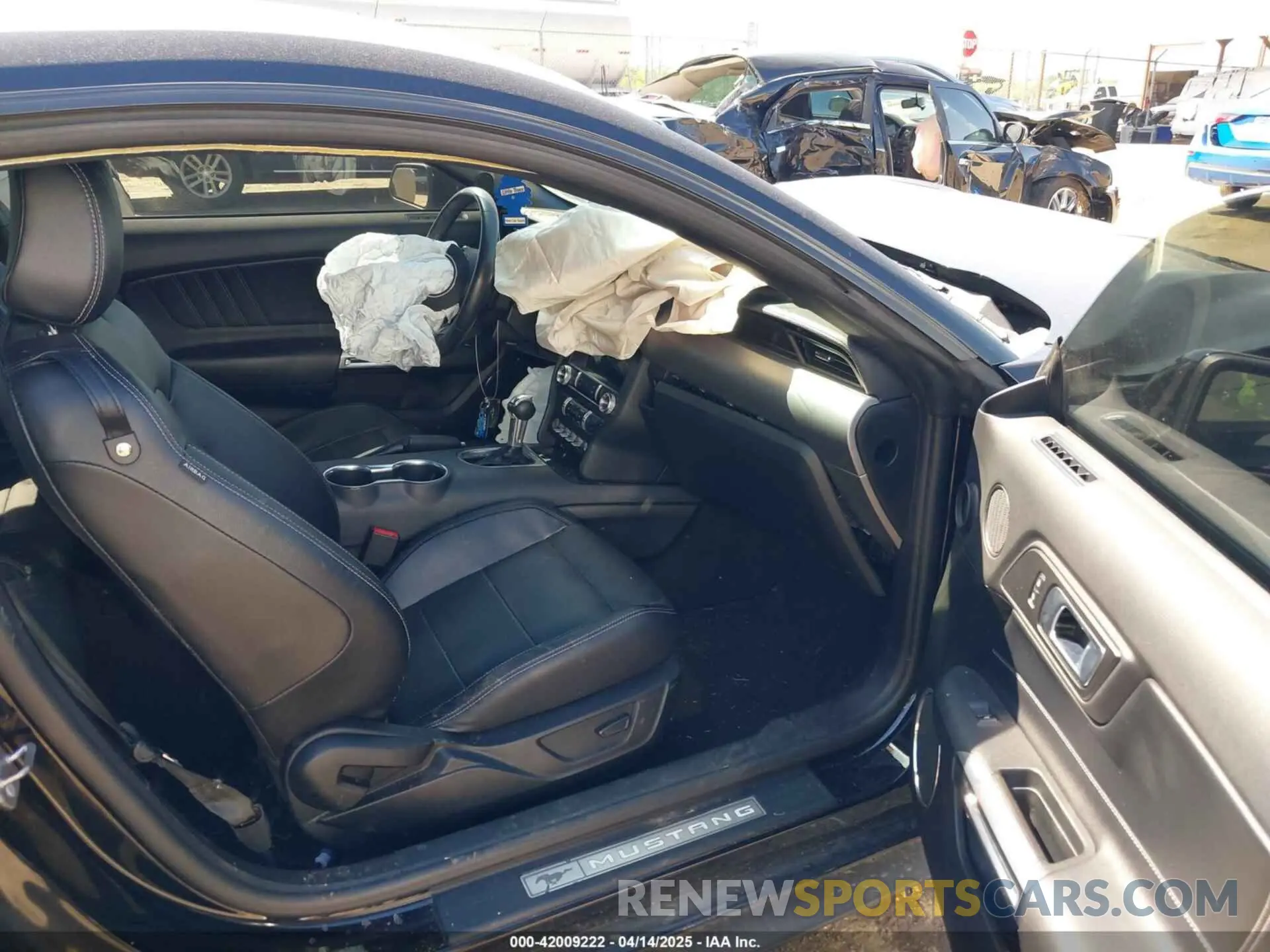5 fotografías del automóvil dañado 1FA6P8CFXM5156002 FORD MUSTANG 2021