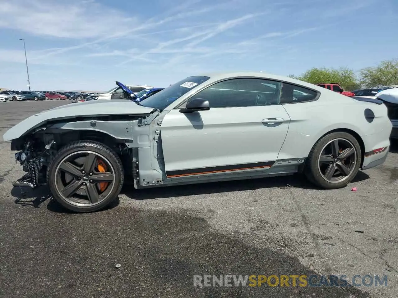 1 fotografías del automóvil dañado 1FA6P8R07M5550673 FORD MUSTANG 2021