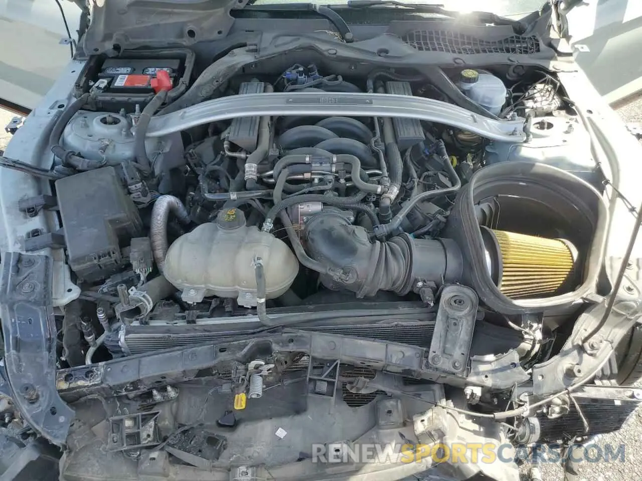 11 fotografías del automóvil dañado 1FA6P8R07M5550673 FORD MUSTANG 2021