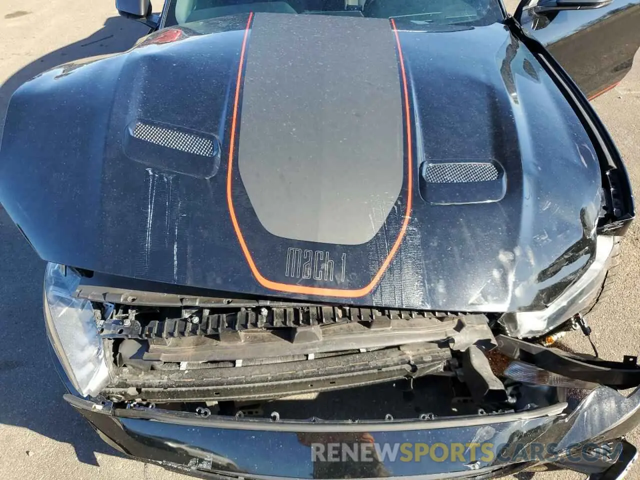 11 fotografías del automóvil dañado 1FA6P8R08M5555185 FORD MUSTANG 2021