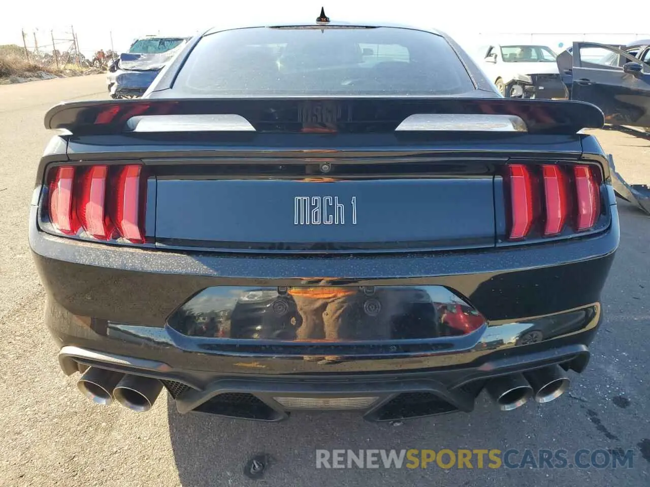 6 fotografías del automóvil dañado 1FA6P8R08M5555185 FORD MUSTANG 2021