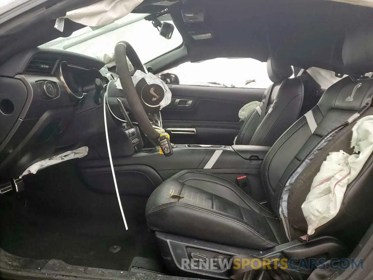 7 fotografías del automóvil dañado 1FA6P8SJ5M5503662 FORD MUSTANG 2021