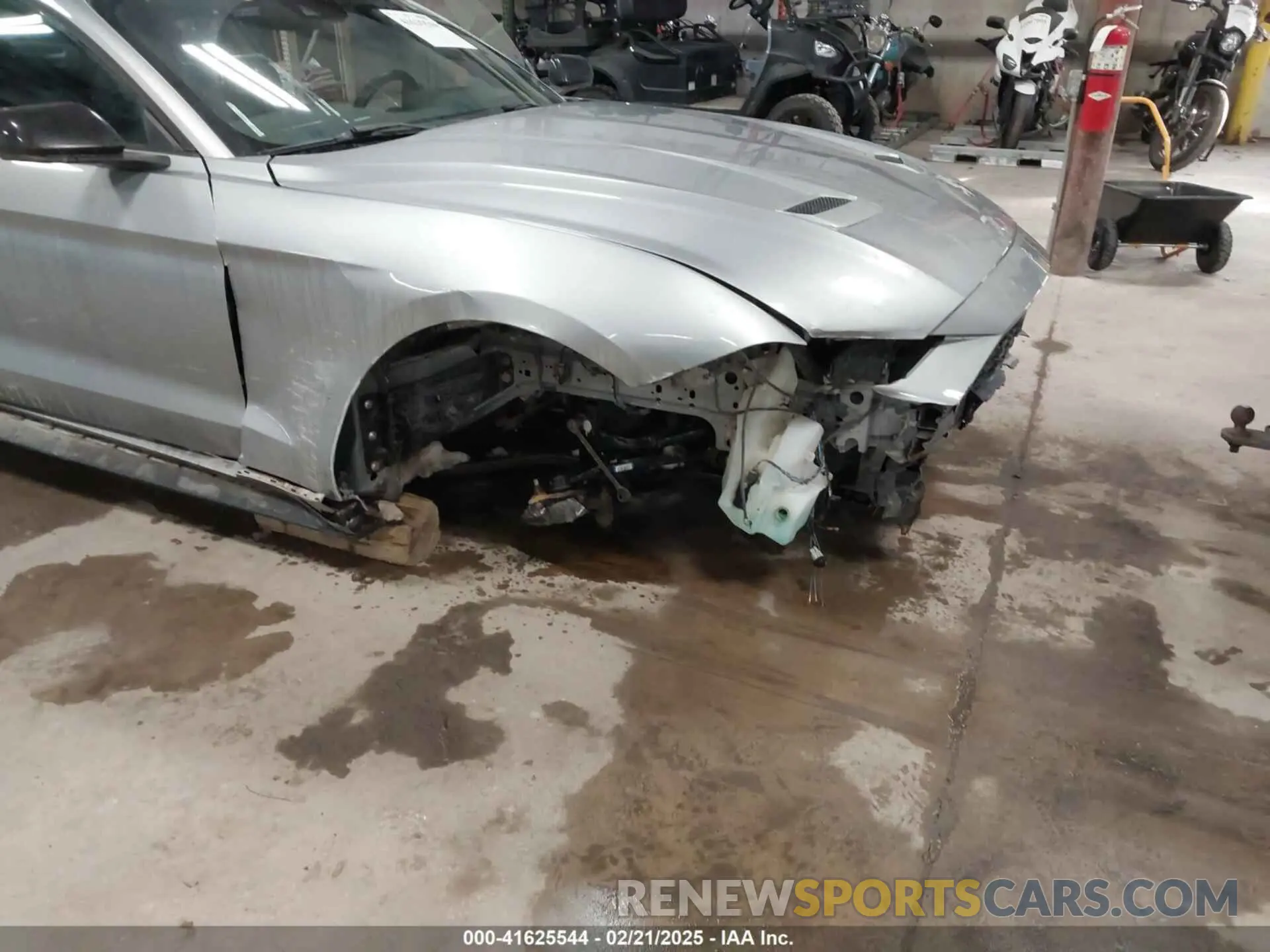 6 fotografías del automóvil dañado 1FA6P8TH1M5127800 FORD MUSTANG 2021