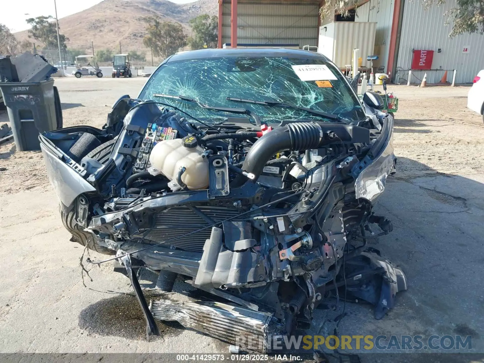 11 fotografías del automóvil dañado 1FA6P8TH1M5156407 FORD MUSTANG 2021