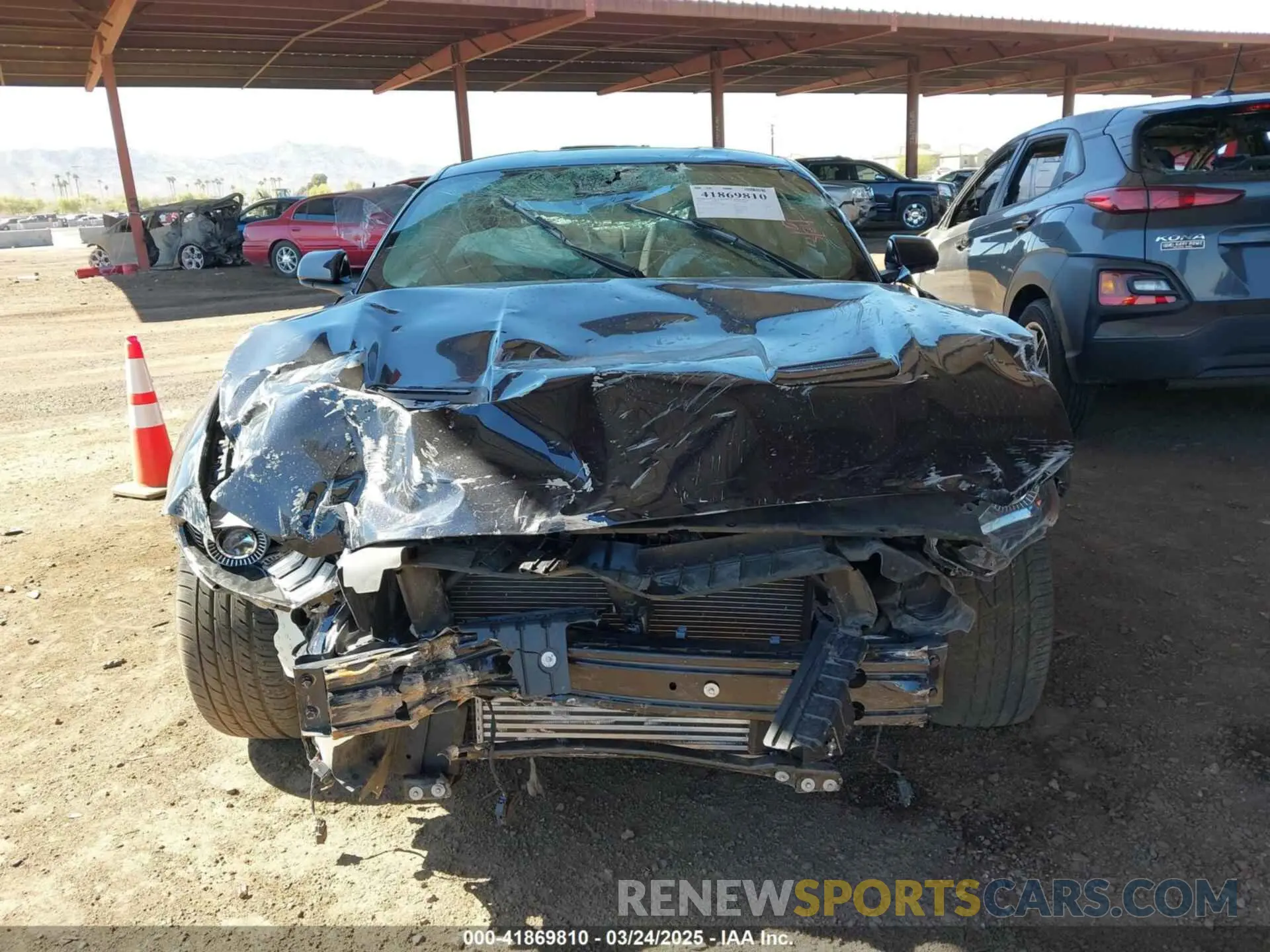 11 fotografías del automóvil dañado 1FA6P8TH2M5104154 FORD MUSTANG 2021