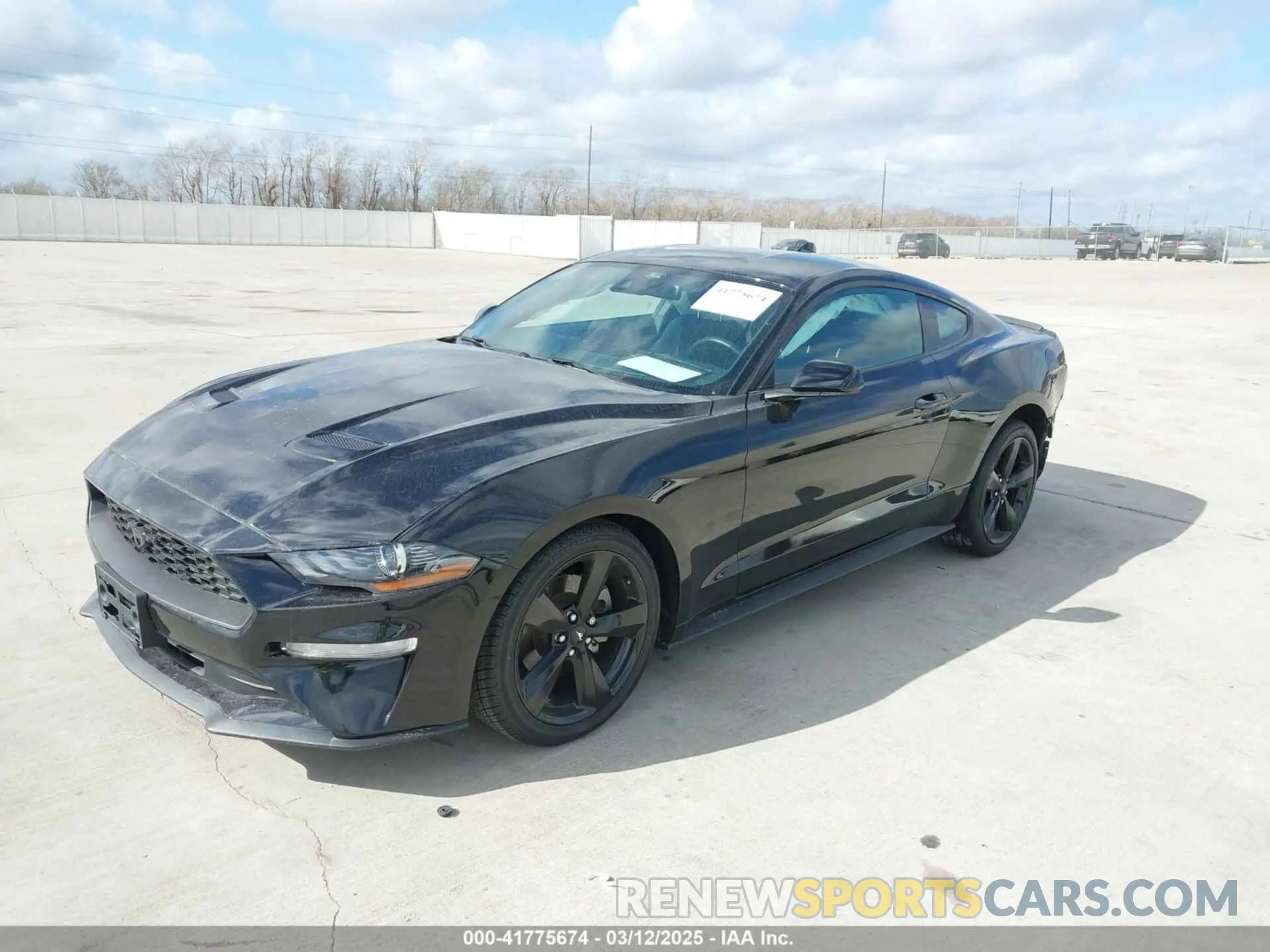 2 fotografías del automóvil dañado 1FA6P8TH2M5140071 FORD MUSTANG 2021