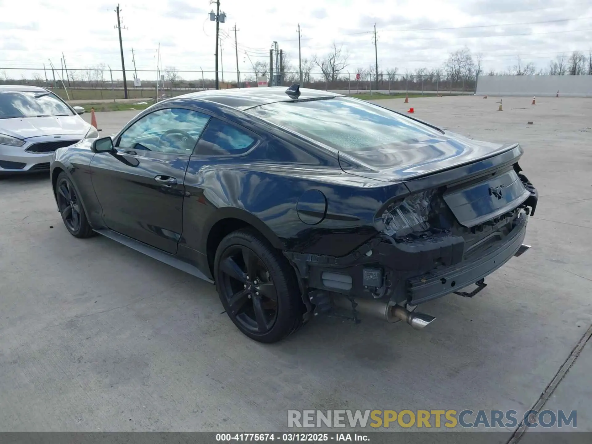 3 fotografías del automóvil dañado 1FA6P8TH2M5140071 FORD MUSTANG 2021