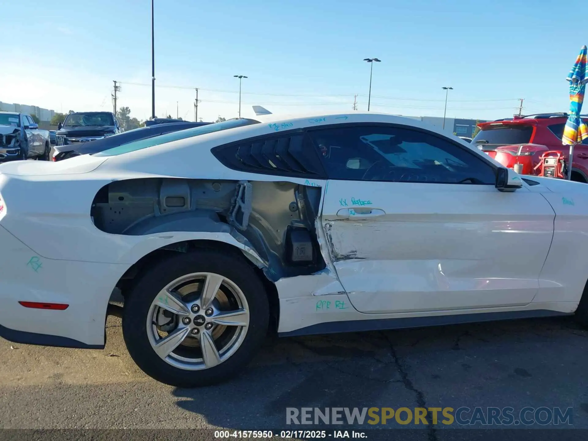 6 fotografías del automóvil dañado 1FA6P8TH5M5146799 FORD MUSTANG 2021