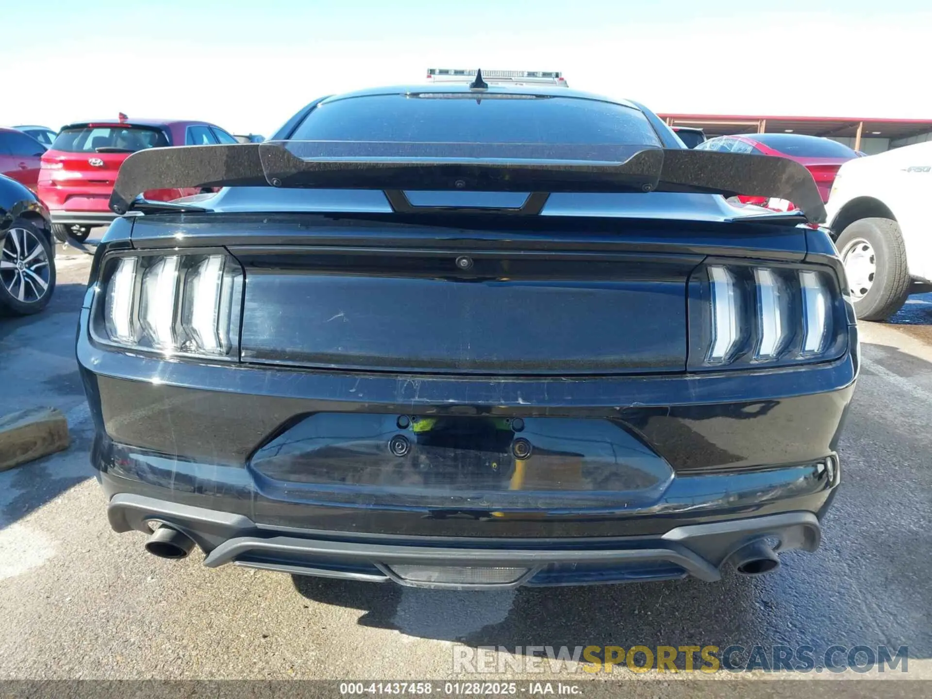 16 fotografías del automóvil dañado 1FA6P8TH8M5110685 FORD MUSTANG 2021