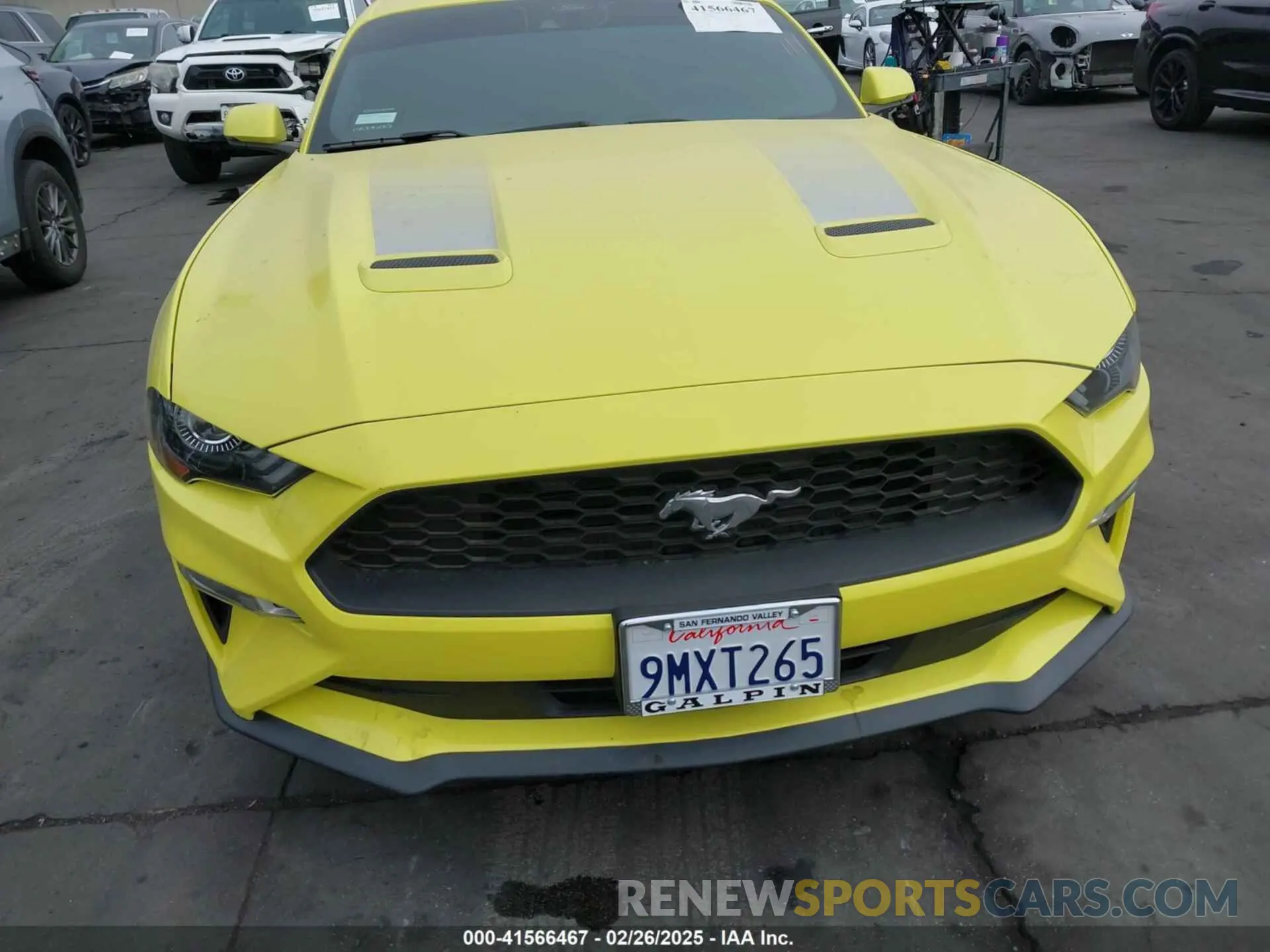 13 fotografías del automóvil dañado 1FA6P8TH8M5144464 FORD MUSTANG 2021