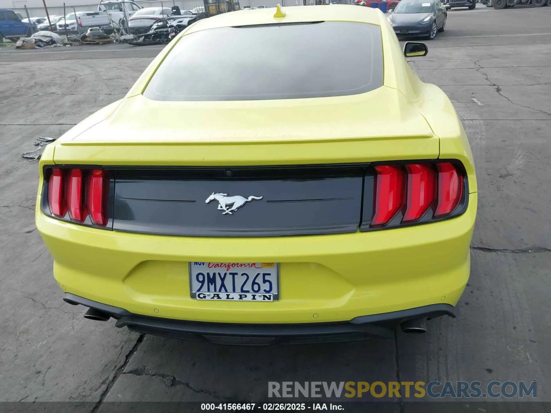 17 fotografías del automóvil dañado 1FA6P8TH8M5144464 FORD MUSTANG 2021