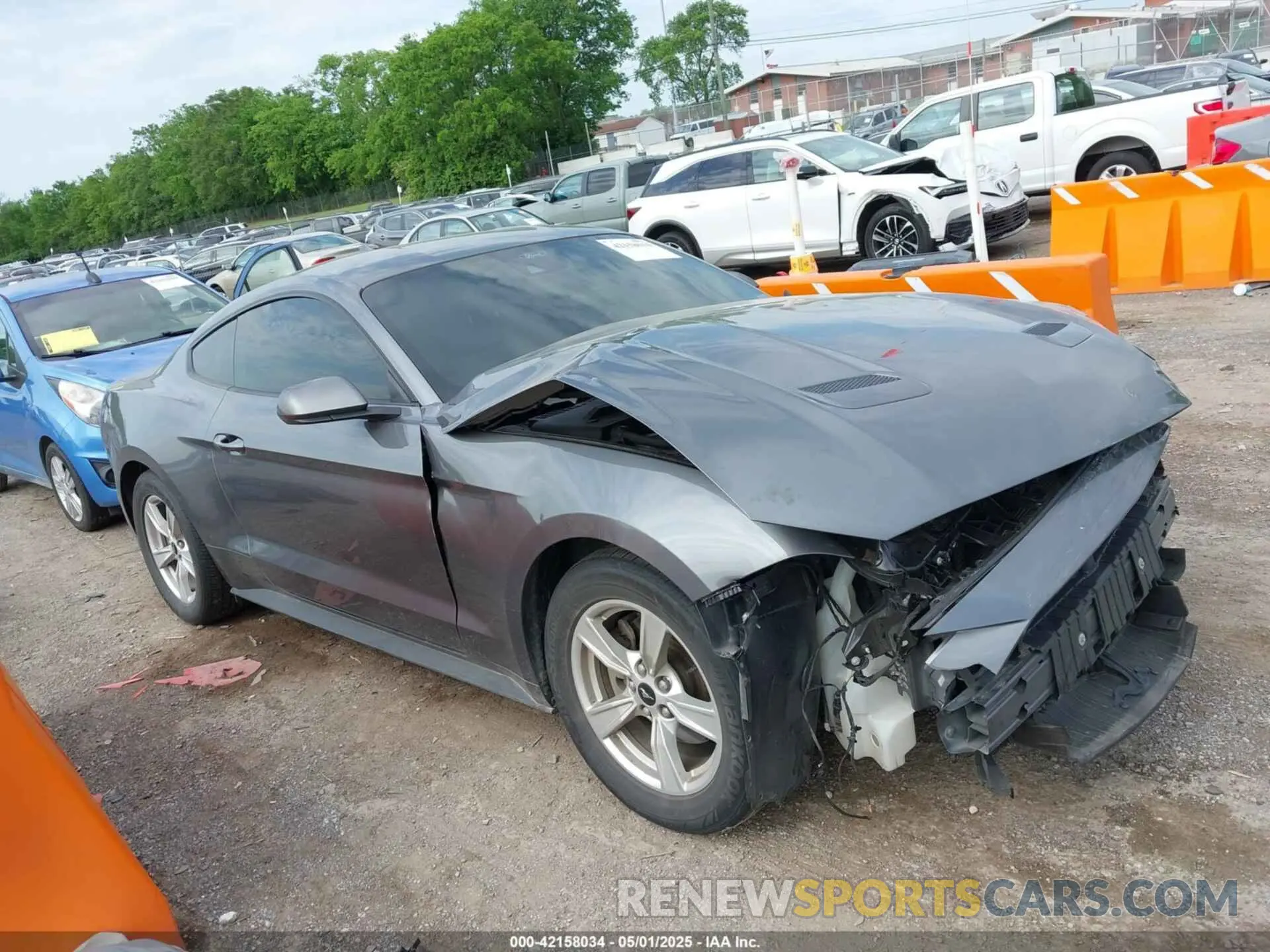14 fotografías del automóvil dañado 1FA6P8TH9M5133781 FORD MUSTANG 2021