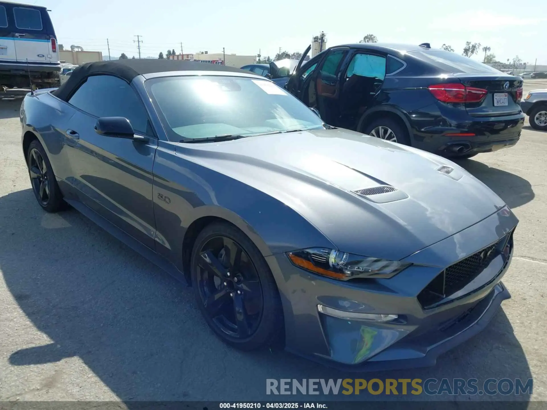 1 fotografías del automóvil dañado 1FATP8FF2M5152511 FORD MUSTANG 2021