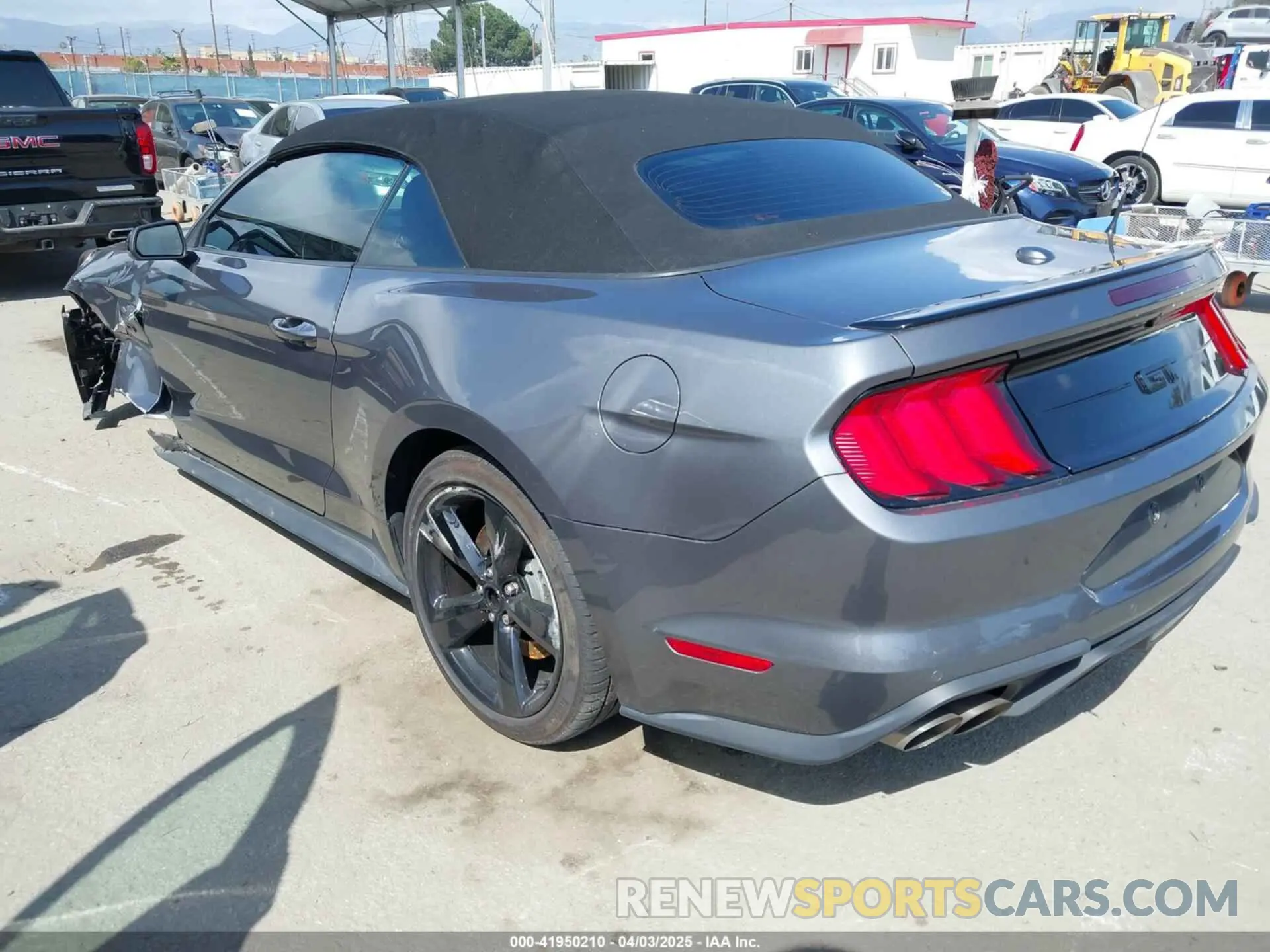 3 fotografías del automóvil dañado 1FATP8FF2M5152511 FORD MUSTANG 2021