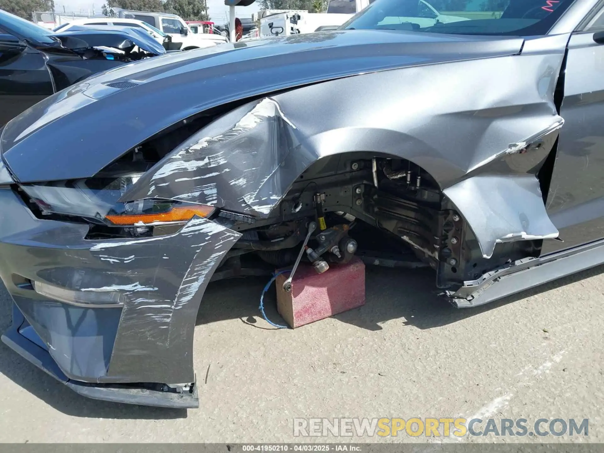 6 fotografías del automóvil dañado 1FATP8FF2M5152511 FORD MUSTANG 2021