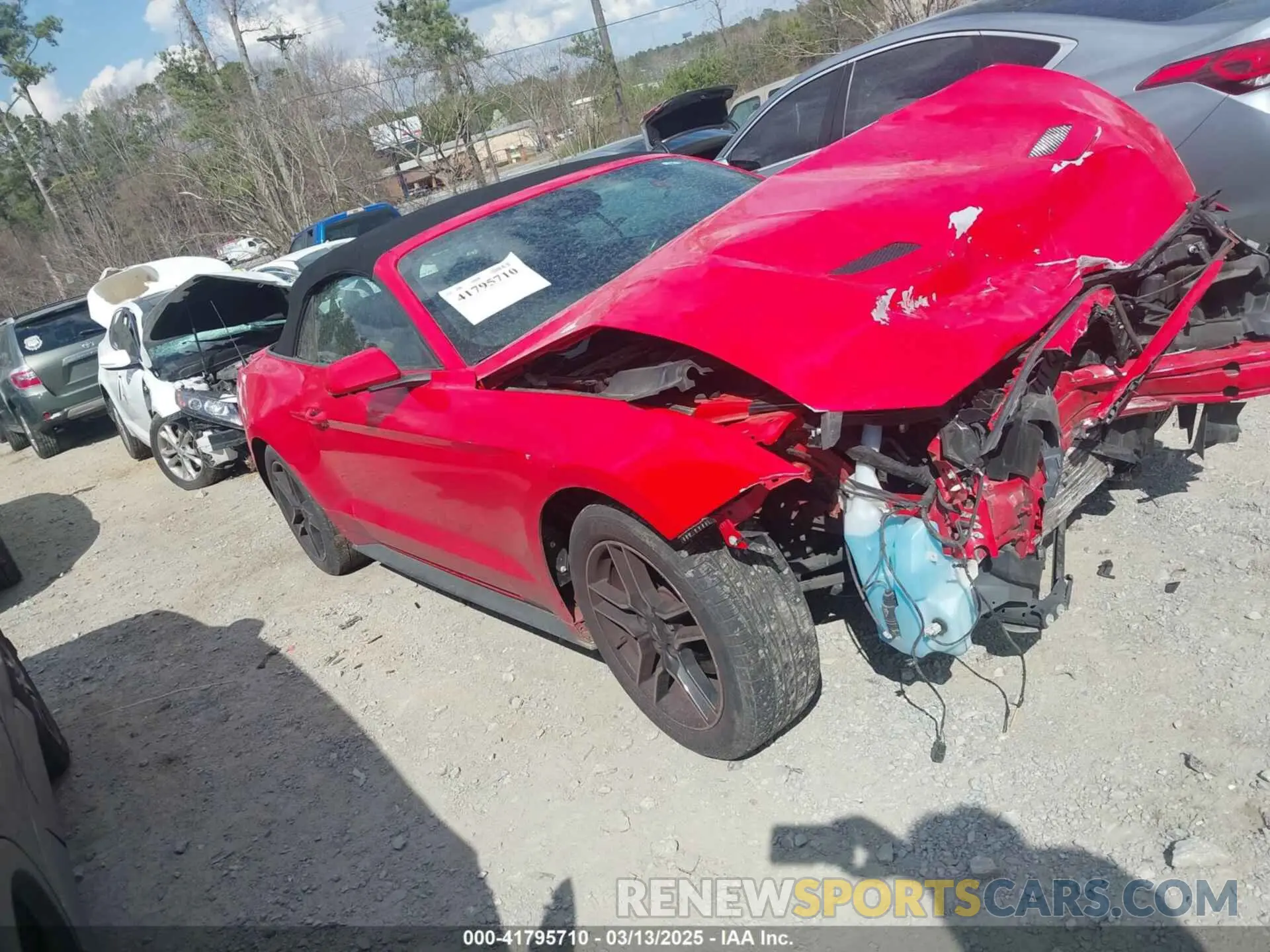 1 fotografías del automóvil dañado 1FATP8UH0M5107751 FORD MUSTANG 2021