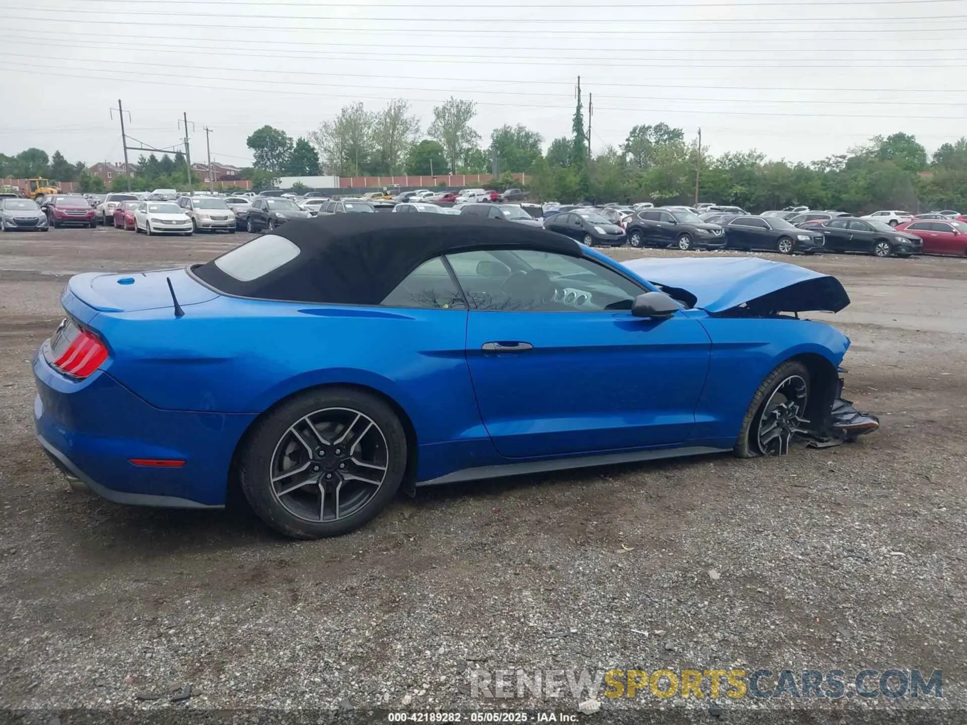20 fotografías del automóvil dañado 1FATP8UH0M5110357 FORD MUSTANG 2021