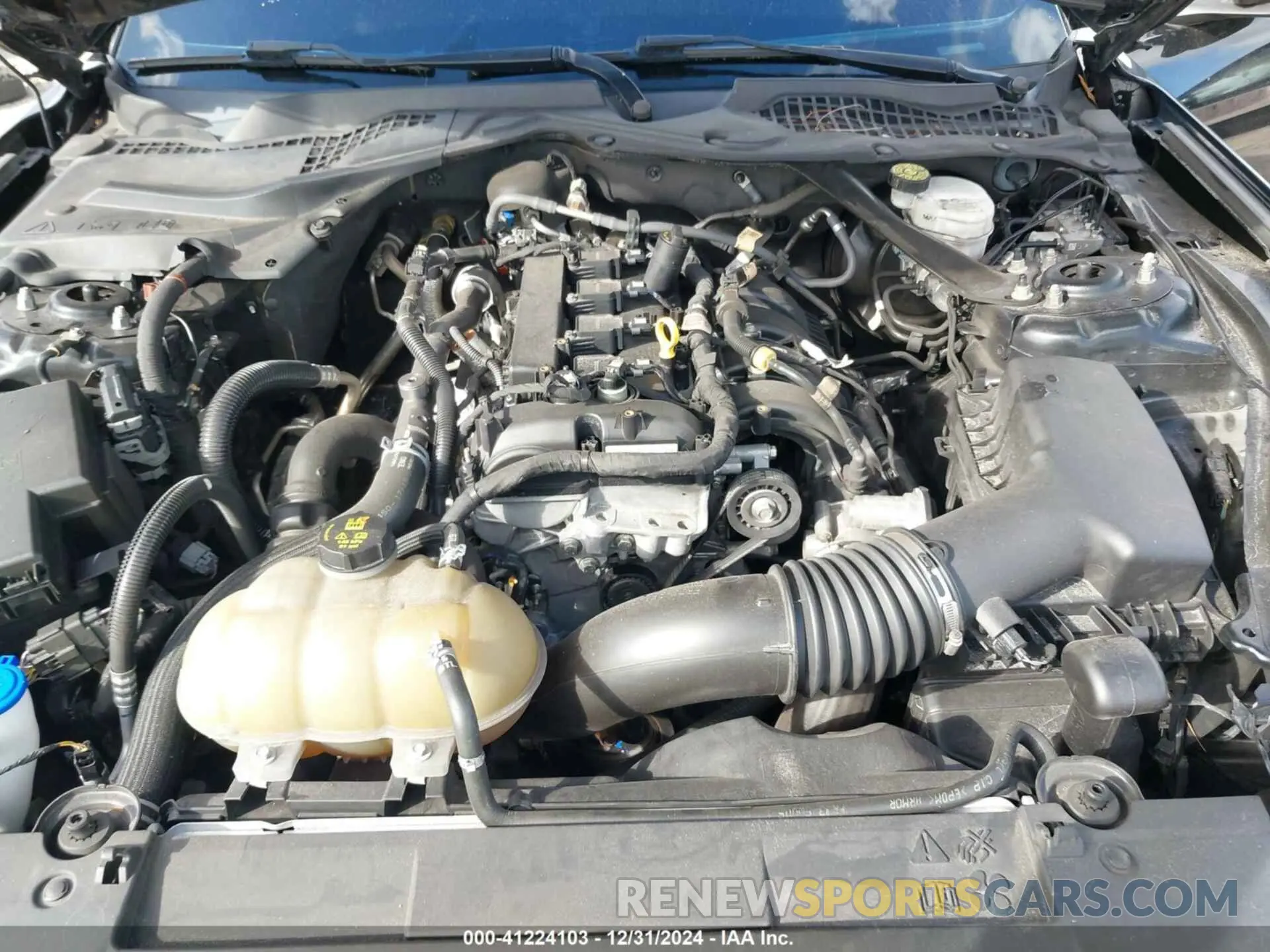 10 fotografías del automóvil dañado 1FATP8UH4M5116114 FORD MUSTANG 2021