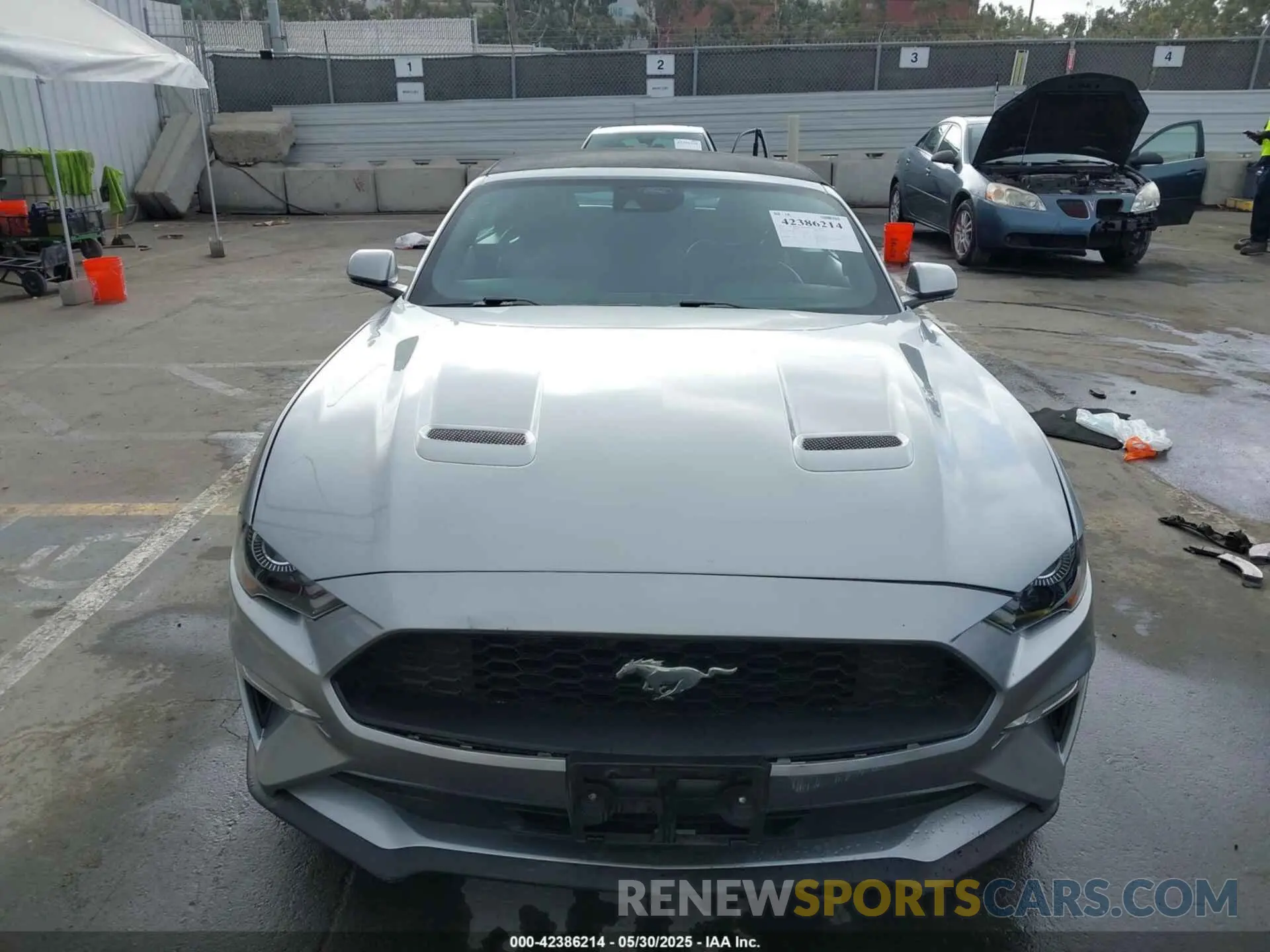 12 fotografías del automóvil dañado 1FATP8UH7M5115605 FORD MUSTANG 2021