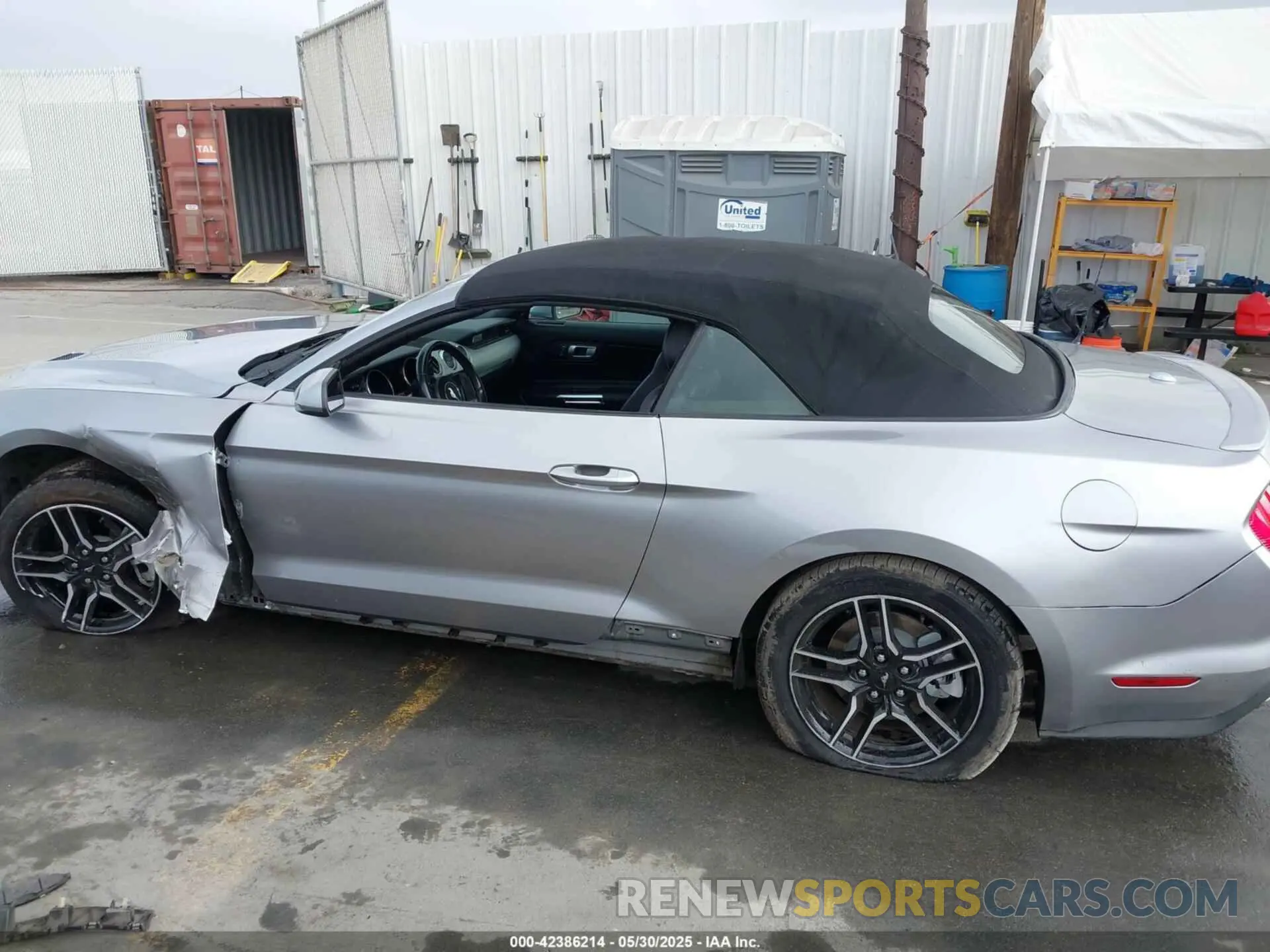 14 fotografías del automóvil dañado 1FATP8UH7M5115605 FORD MUSTANG 2021